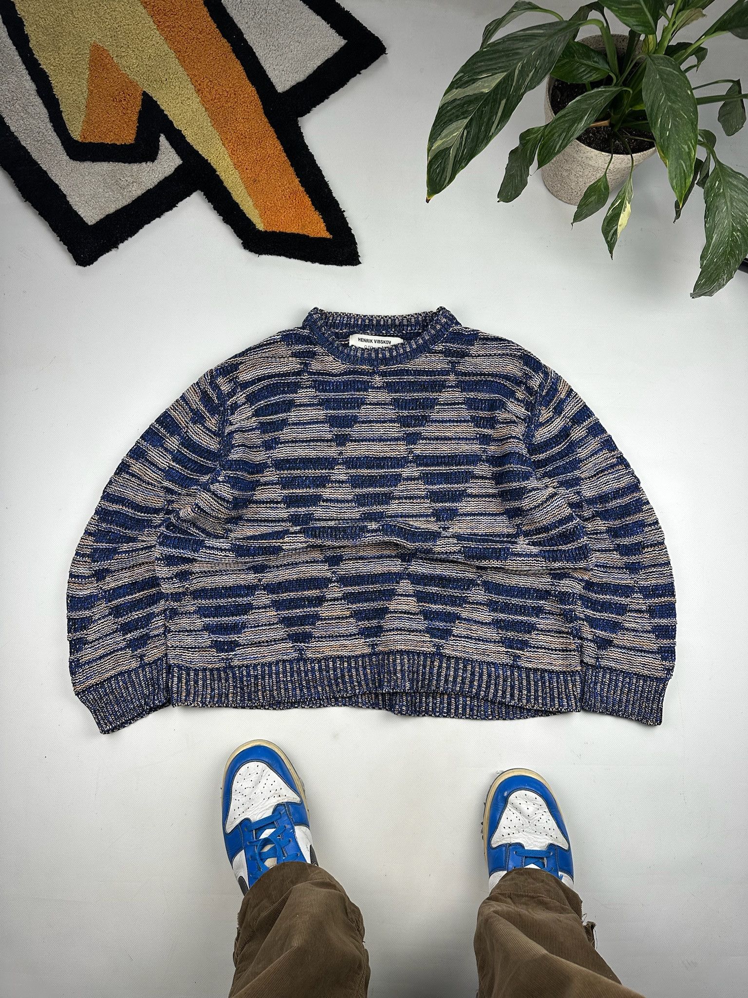 Henrik Vibskov Henrik Vibskov Runway AW 2014 3D knit sweater Coogi style Size US S / EU 44-46 / 1 - 2 Thumbnail