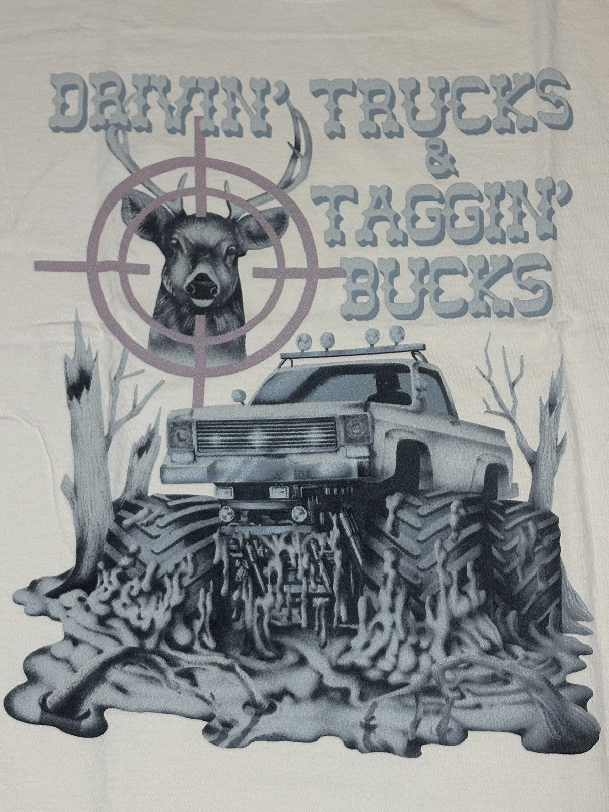 Billy Hill 2023 Billy Hill Cream “Taggin’ Bucks” T-Shirt Size L Size US L / EU 52-54 / 3 - 5 Thumbnail
