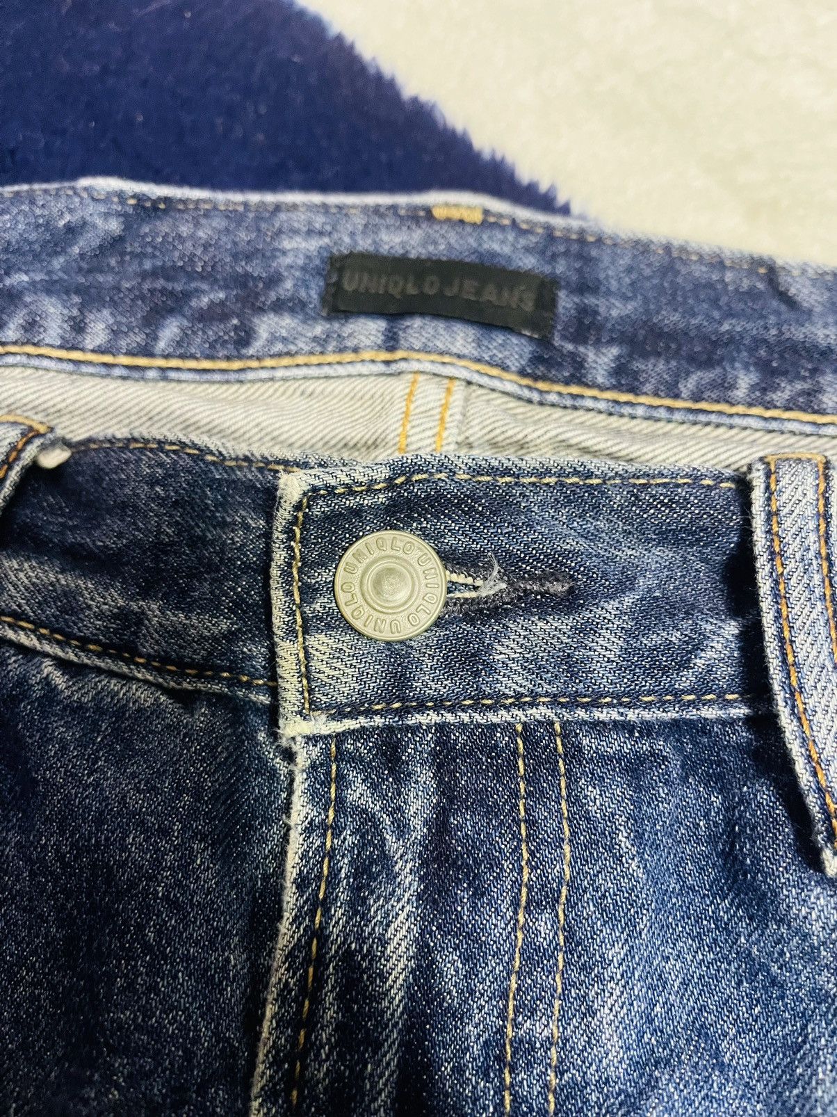 Japanese Brand × Uniqlo Uniqlo Distressed Jeans (15) Size US 34 / EU 50 - 9 Thumbnail
