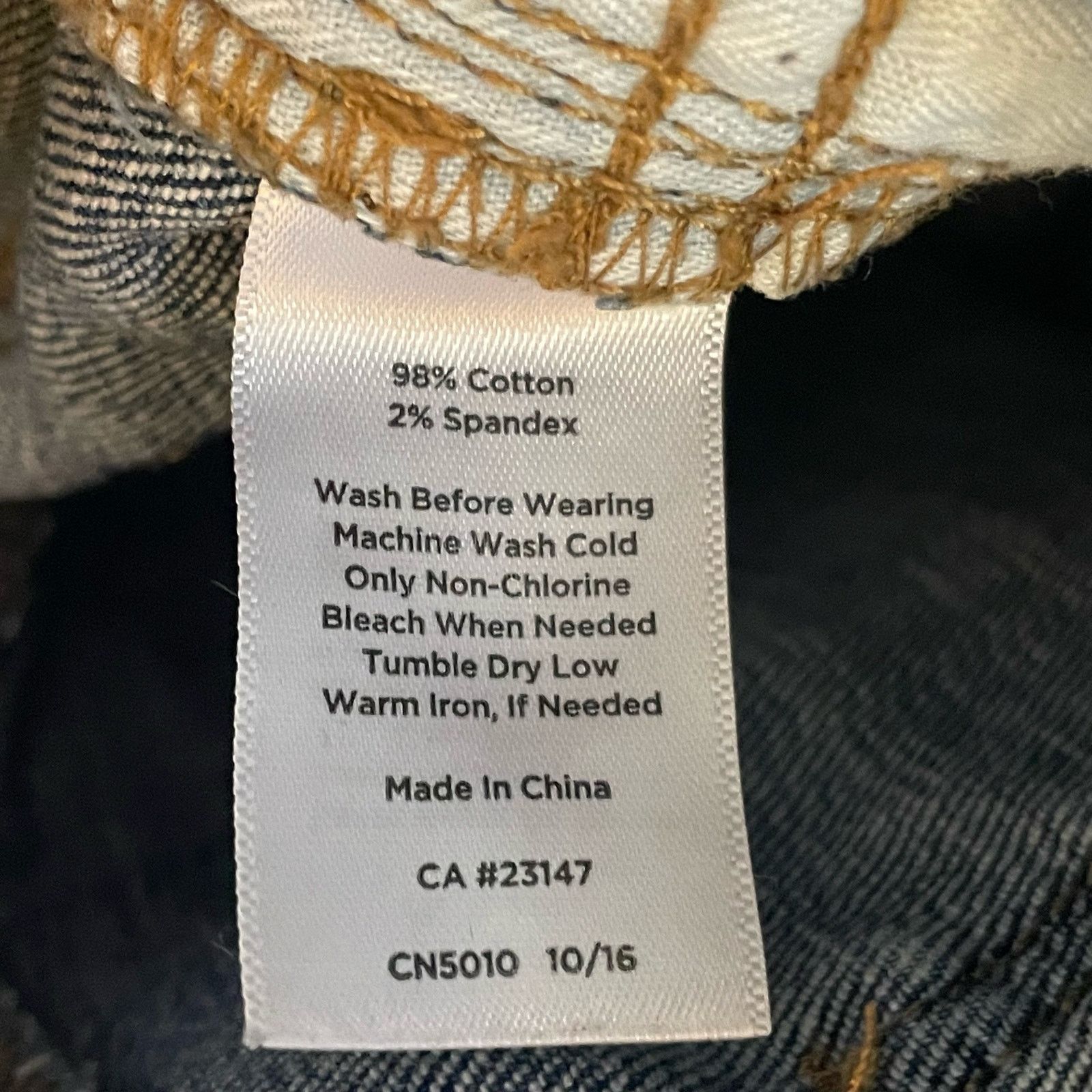 Other NWOT Talbots Flawless Jeans Size 32" / US 10 / IT 46 - 6 Thumbnail