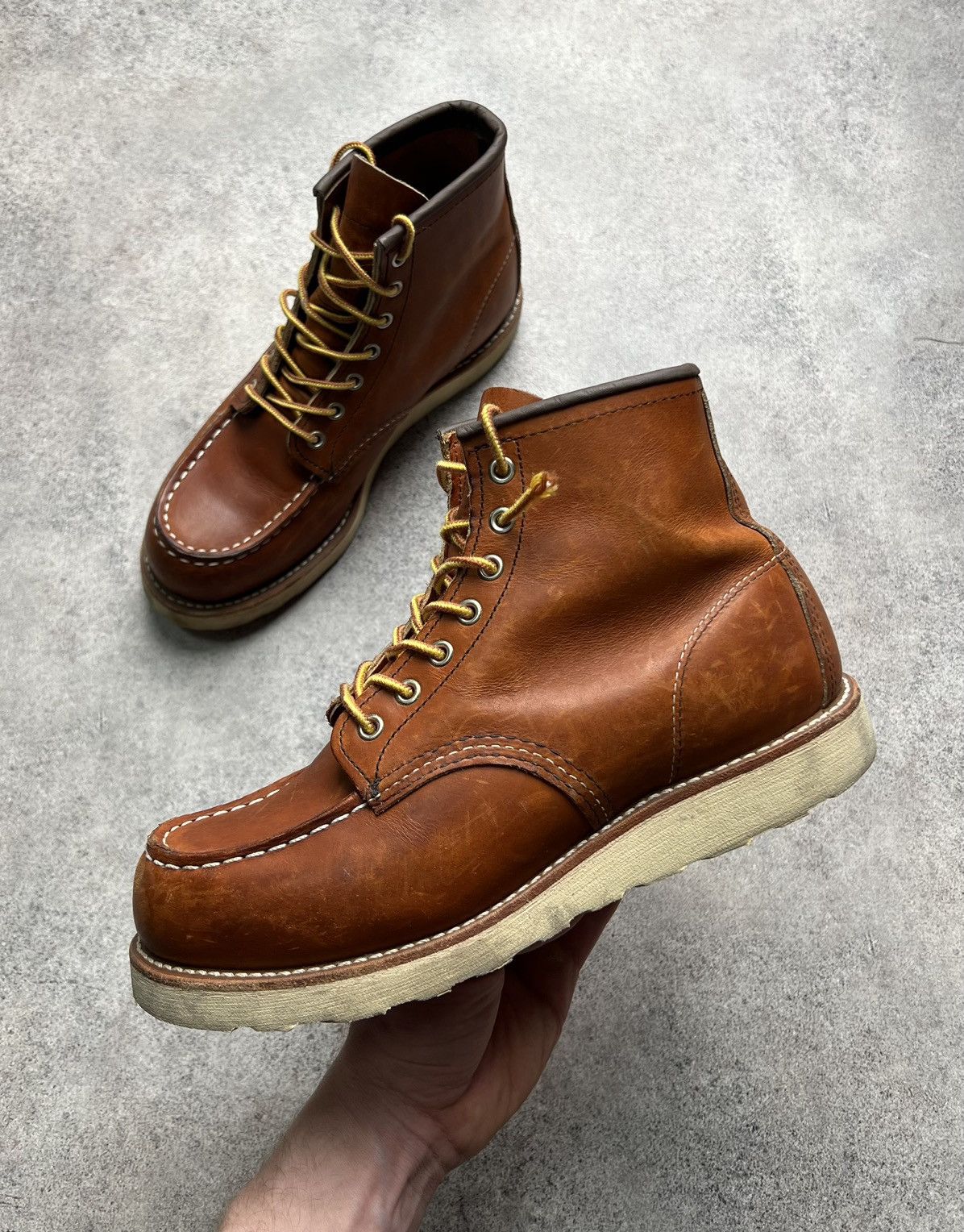Red Wing Red Wing vintage leather boots Size US 7 / EU 40 - 1 Thumbnail