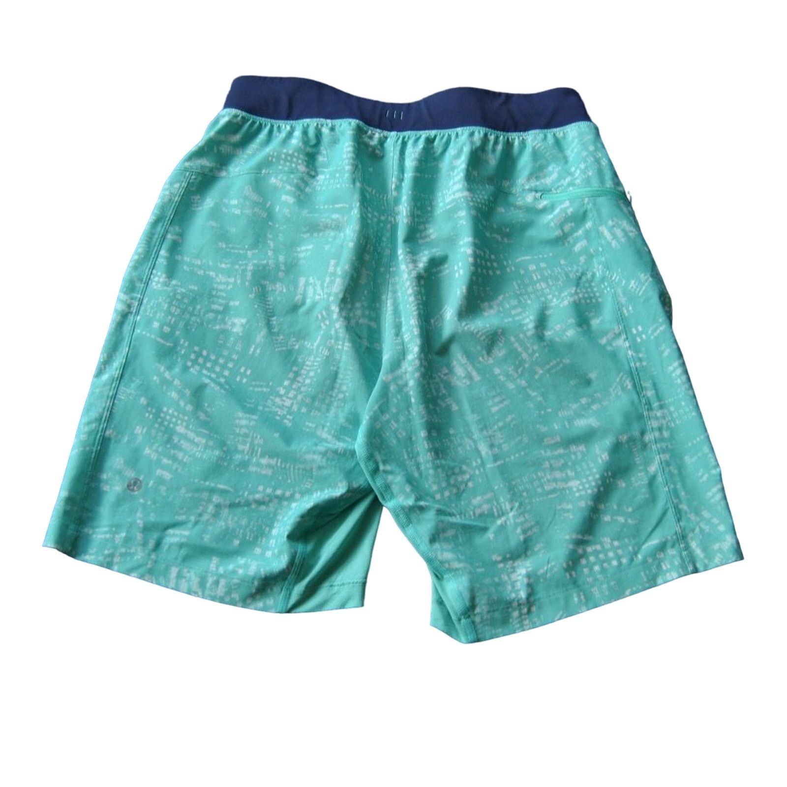 Lululemon Lululemon Teal Blue Athletic Hybrid Shorts Size US 30 / EU 46 - 2 Thumbnail