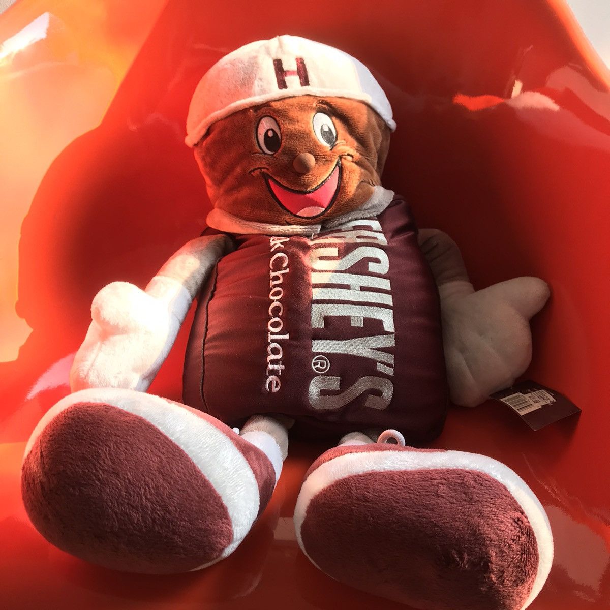 CHOCOOLATE × Medicom Toy × Vintage Vintage 90s Hershey's Chocolate Bar Man Microbead Pillow dol Size ONE SIZE - 12 Thumbnail