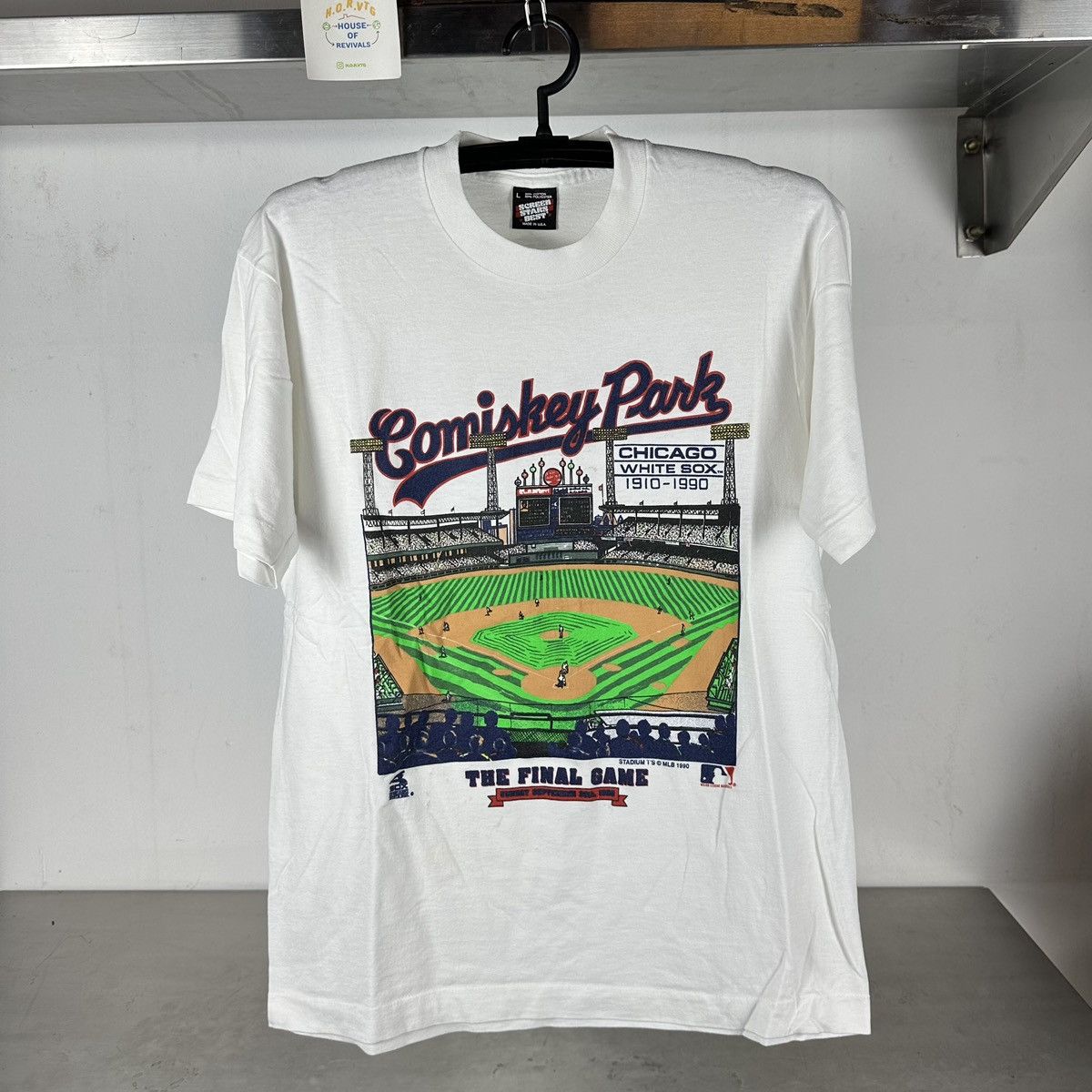 MLB × Vintage Vintage 1990 Chicago White Sox Comiskey Park MLB T-shirt Size US M / EU 48-50 / 2 - 1 Thumbnail