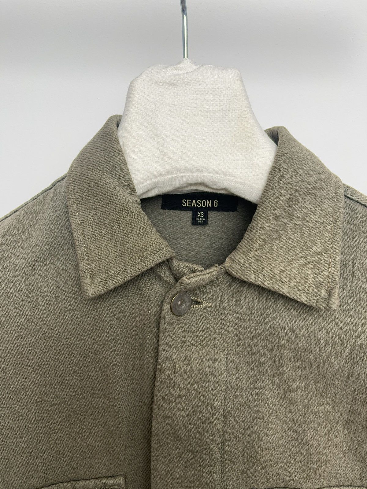 Yeezy YEEZY Season 6 Sage Workwear Shirt Made in USA 🇺🇸 Size US XS / EU 42 / 0 - 3 Thumbnail