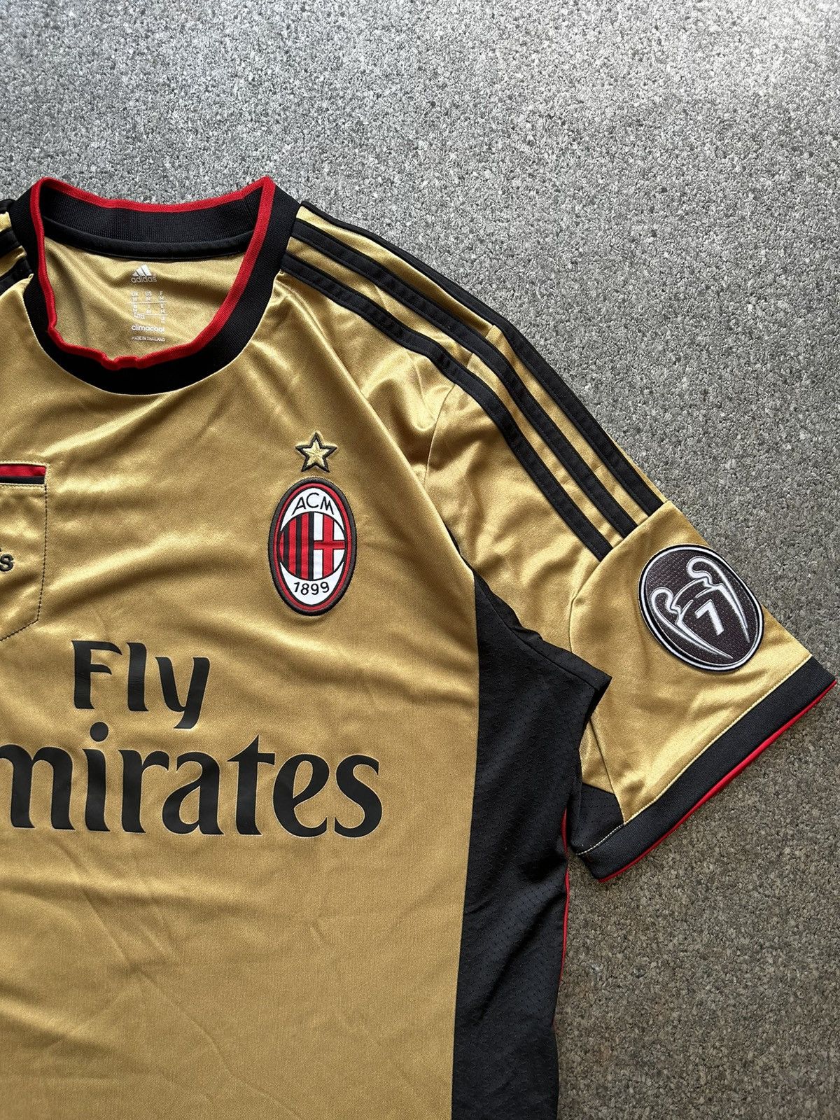 Adidas × Vintage AC Milan Soccer Jersey Size US M / EU 48-50 / 2 - 4 Thumbnail
