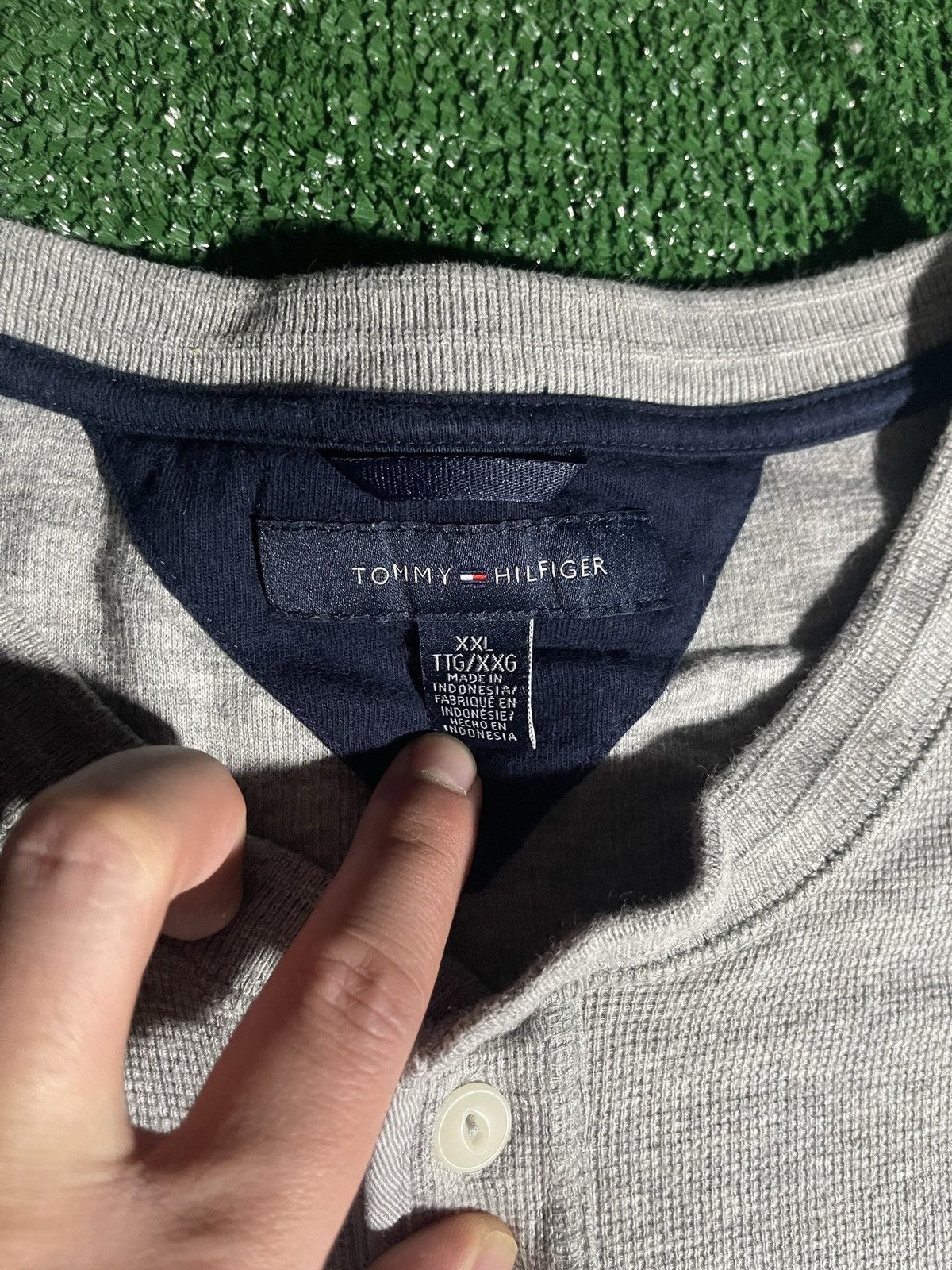 Designer × Tommy Hilfiger Tommy Hilfiger Long Sleeve Shirt Size US XXL / EU 58 / 5 - 3 Thumbnail