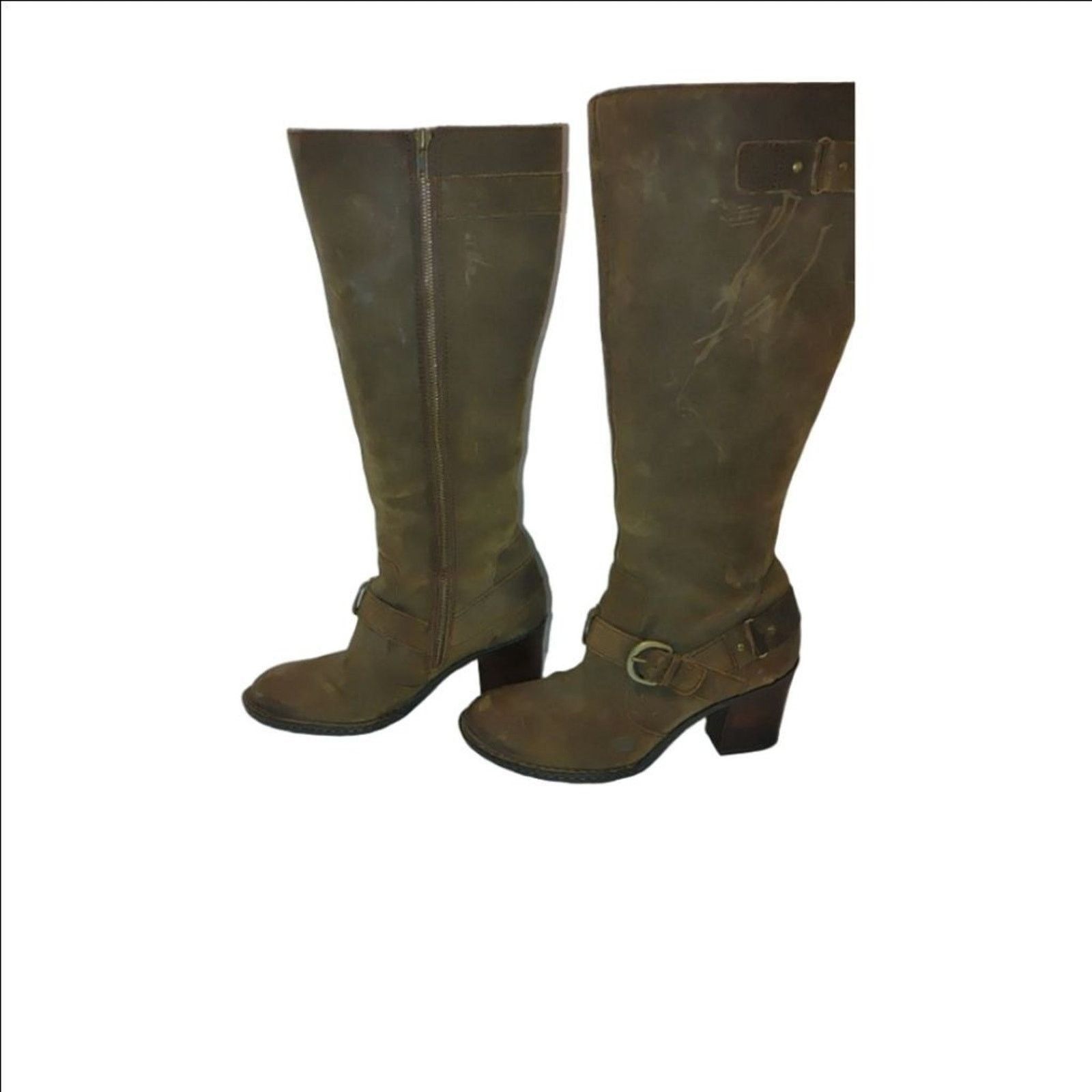 Born Born Leather Boots Size 10 Size US 10 / IT 40 - 2 Thumbnail