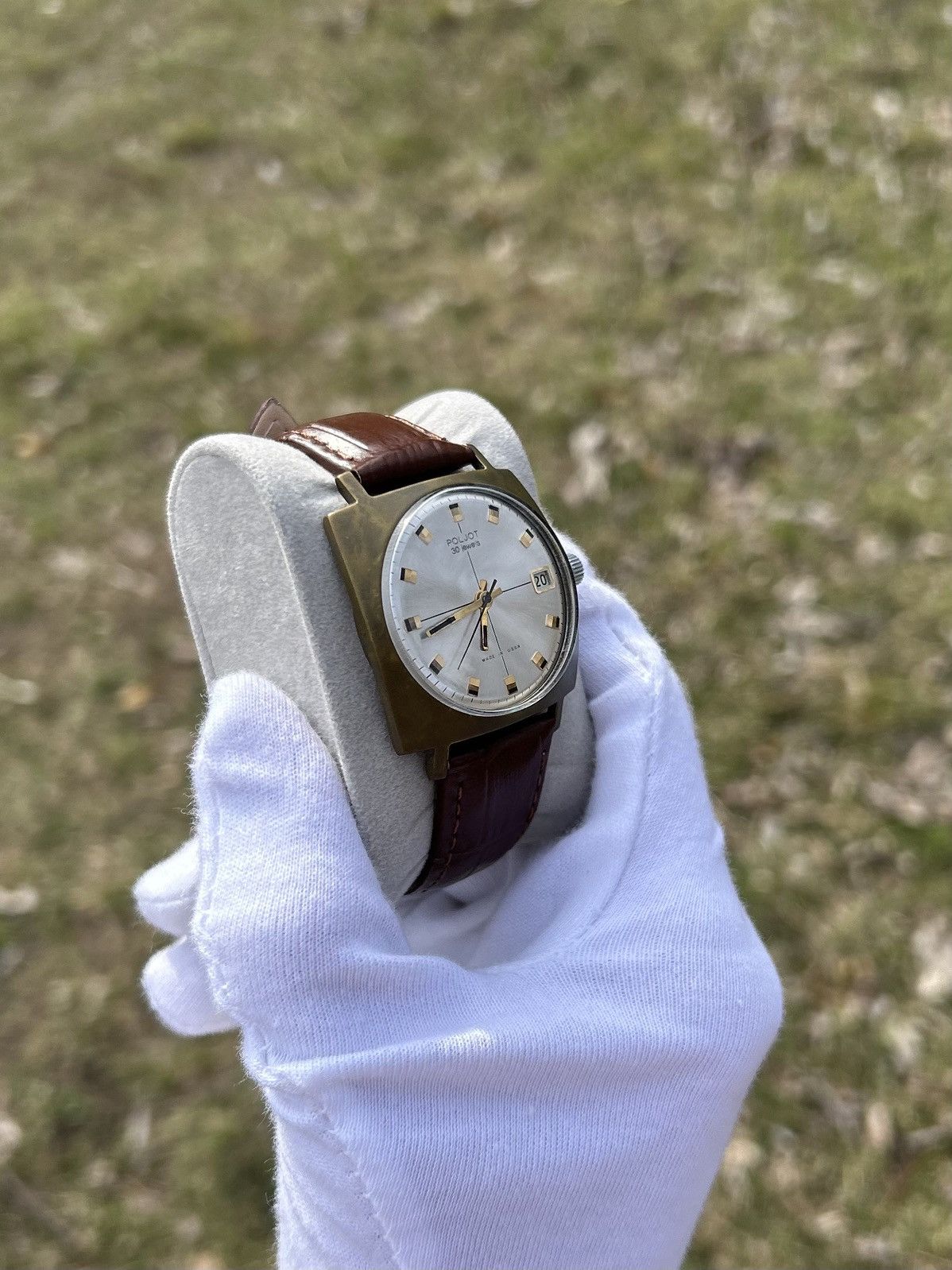 Vintage Vintage Watch Poljot Automatic Mechanical Soviet USSR 1980s Size ONE SIZE - 12 Thumbnail