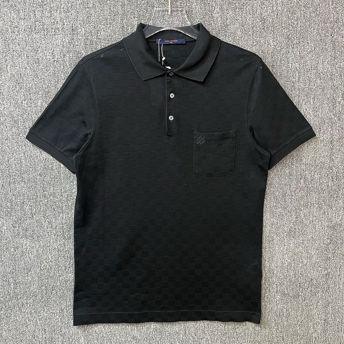 Louis Vuitton Louis Vuitton Damier Check Polo Shirt Size M Size US M / EU 48-50 / 2 - 1 Thumbnail