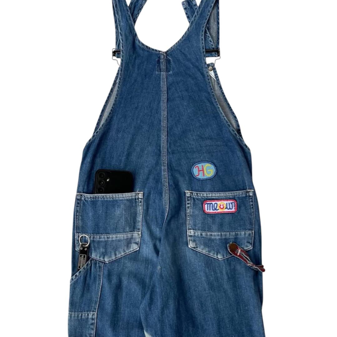 Hysteric Glamour Vintage 90s Hysteric Glamour Overalls Thin Denim Indigo Pant Size US 28 / EU 44 - 4 Thumbnail