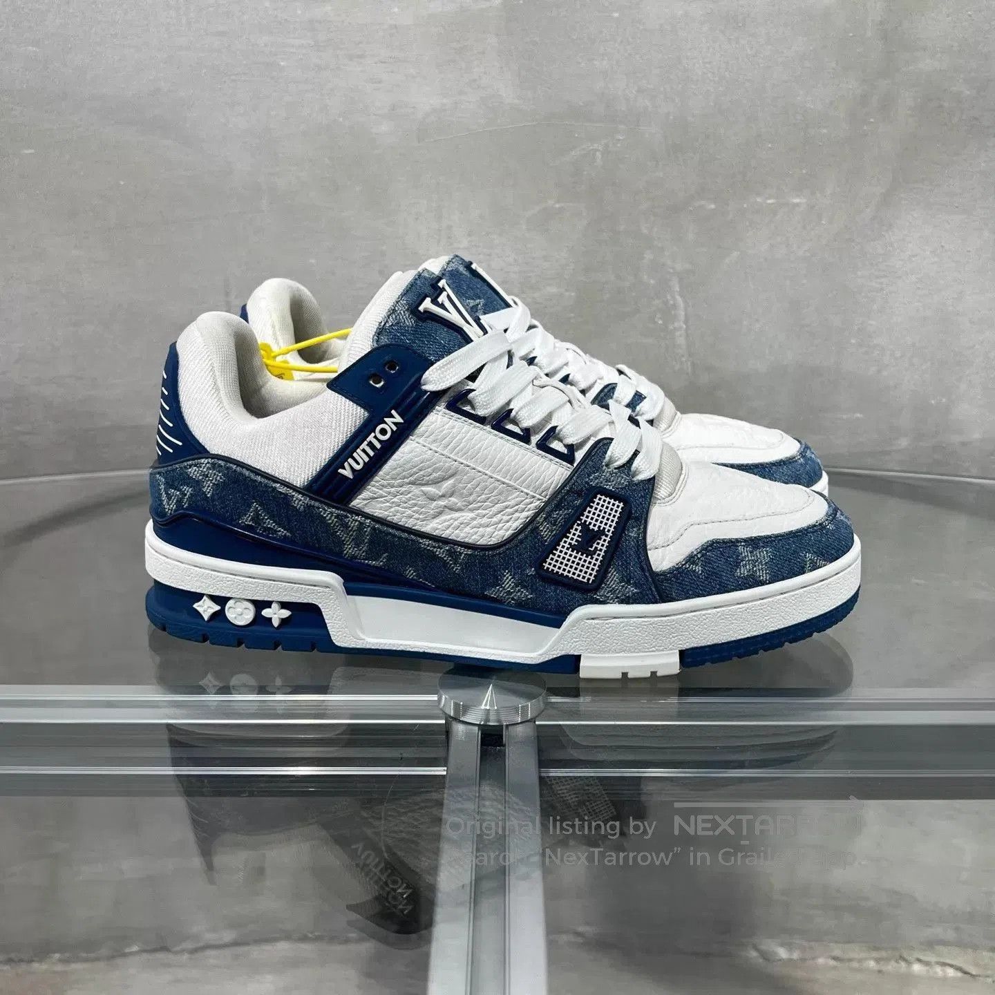 Louis Vuitton Multi-Color Low-Top Sneakers Size 6.5. Size US 6.5 / EU 39-40 - 4 Thumbnail