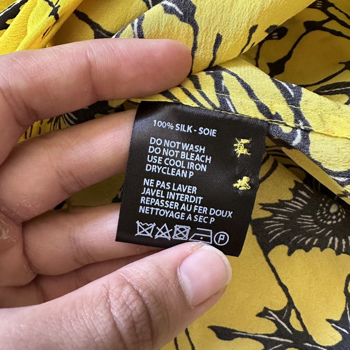 Haider Ackermann Flower Silk Shirt Size US M / EU 48-50 / 2 - 3 Thumbnail