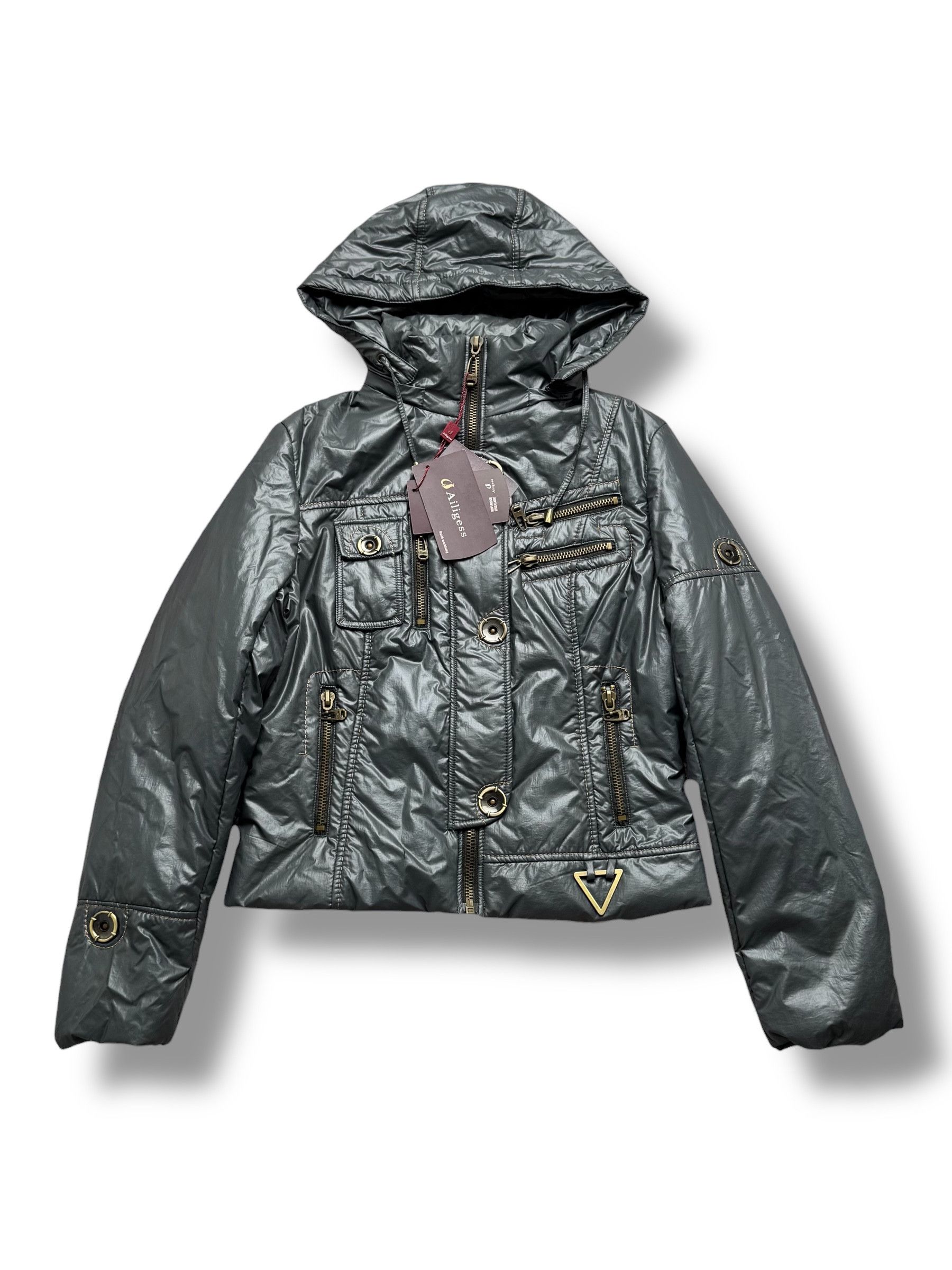 Vintage Y2K Cropped Jacket(V242) Size M / US 6-8 / IT 42-44 - 1 Thumbnail