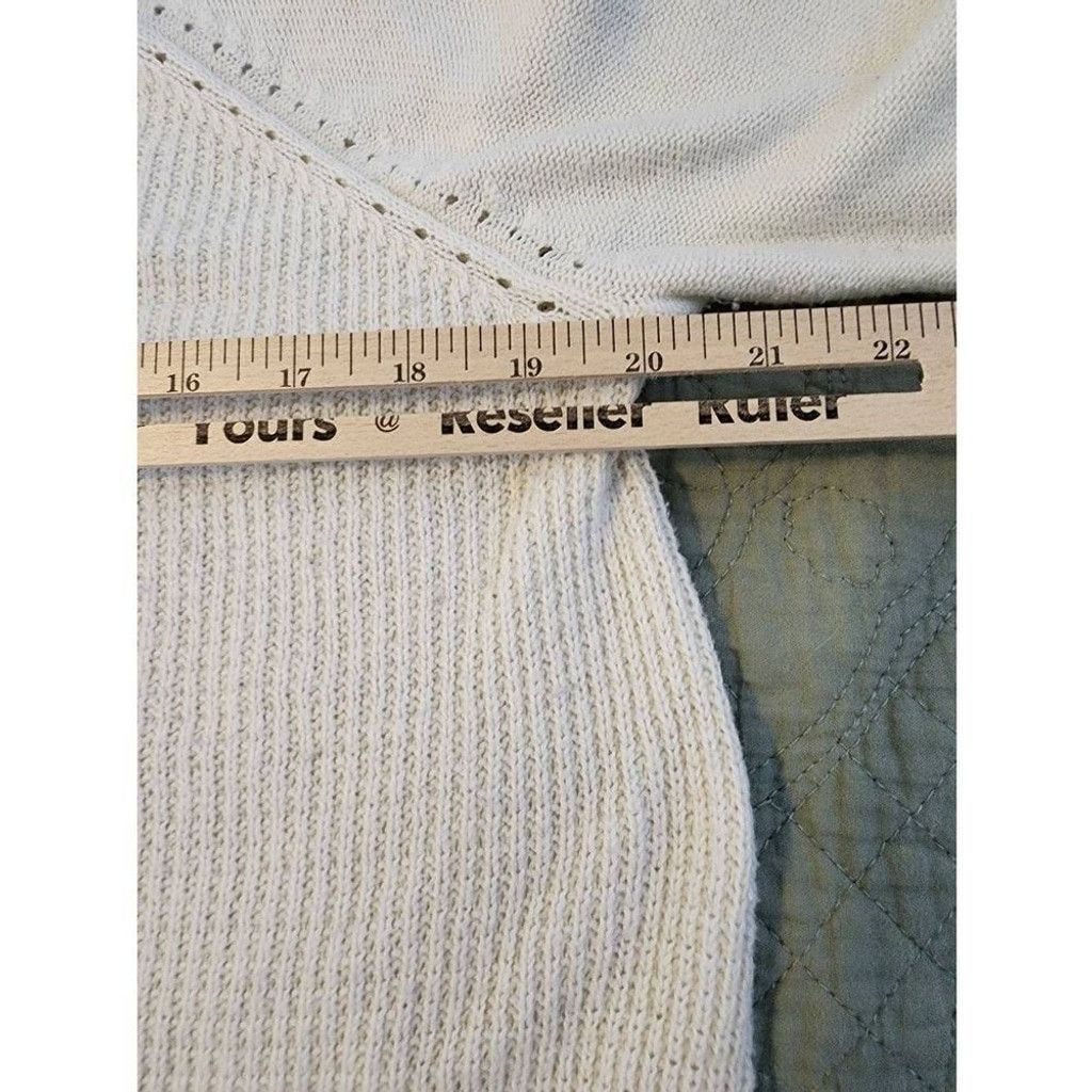 Banana Republic Banana Republic Off White Sweater Size L / US 10 / IT 46 - 9 Thumbnail