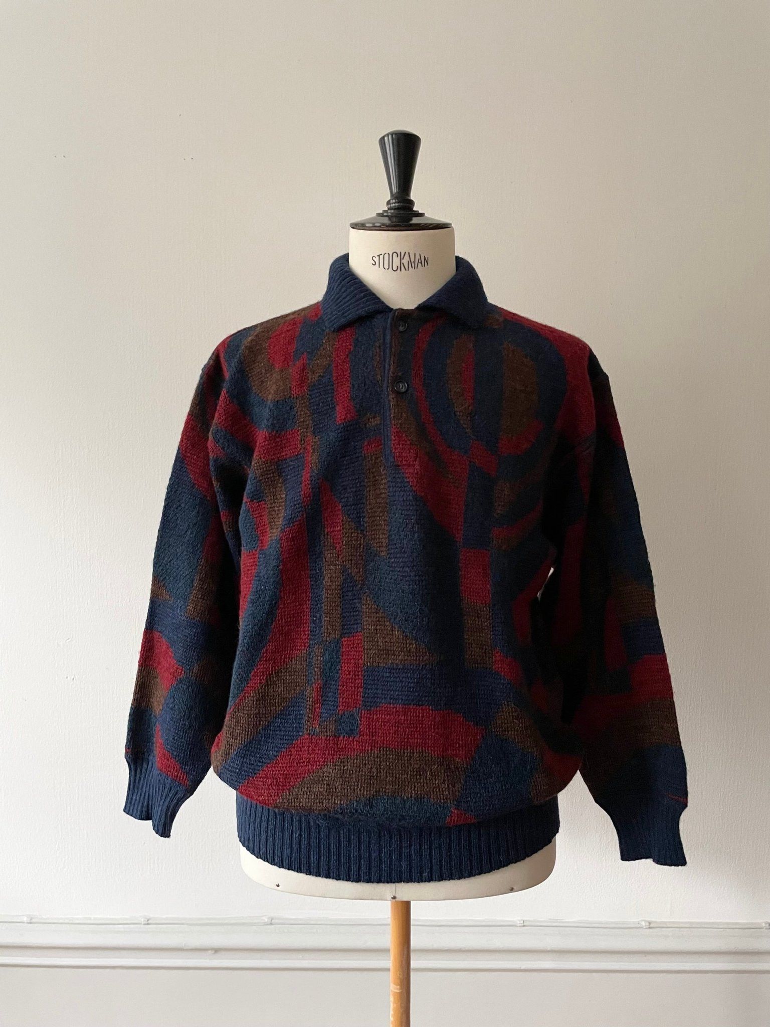 Vintage 1980's Italian Knit Sweater - Medium Size US M / EU 48-50 / 2 - 1 Thumbnail