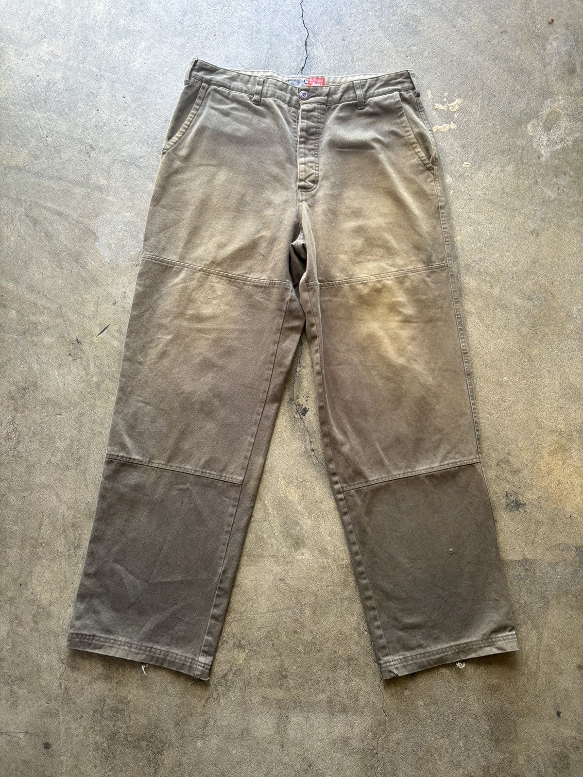 image of Freshjive x Vintage Fresh Jive Olive Green Skate Pants, Men's (Size 34)