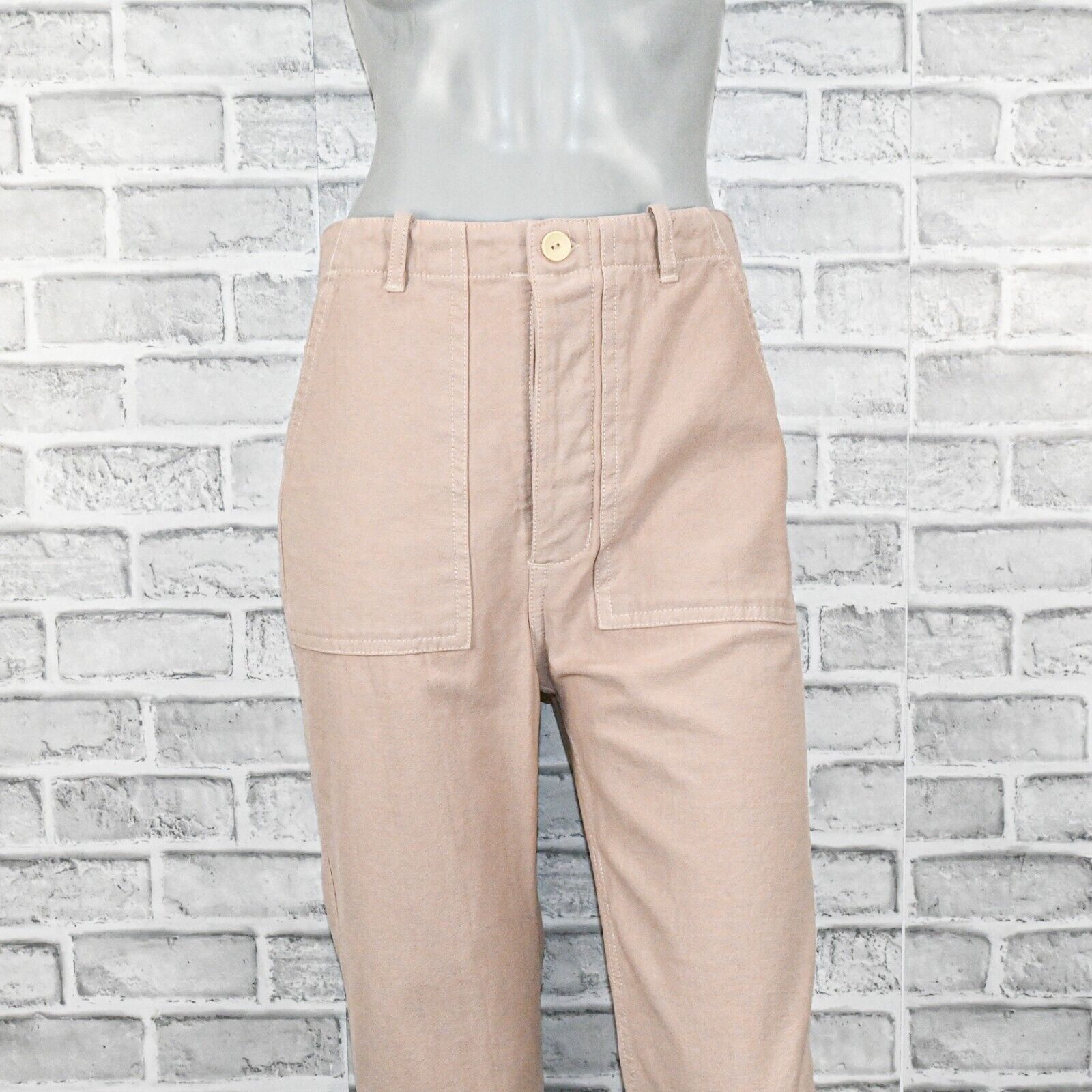 Gallery Dept. GALLERY DEPT Women's Straight Leg Pants in light beige Size 30" / US 8 / IT 44 - 9 Thumbnail