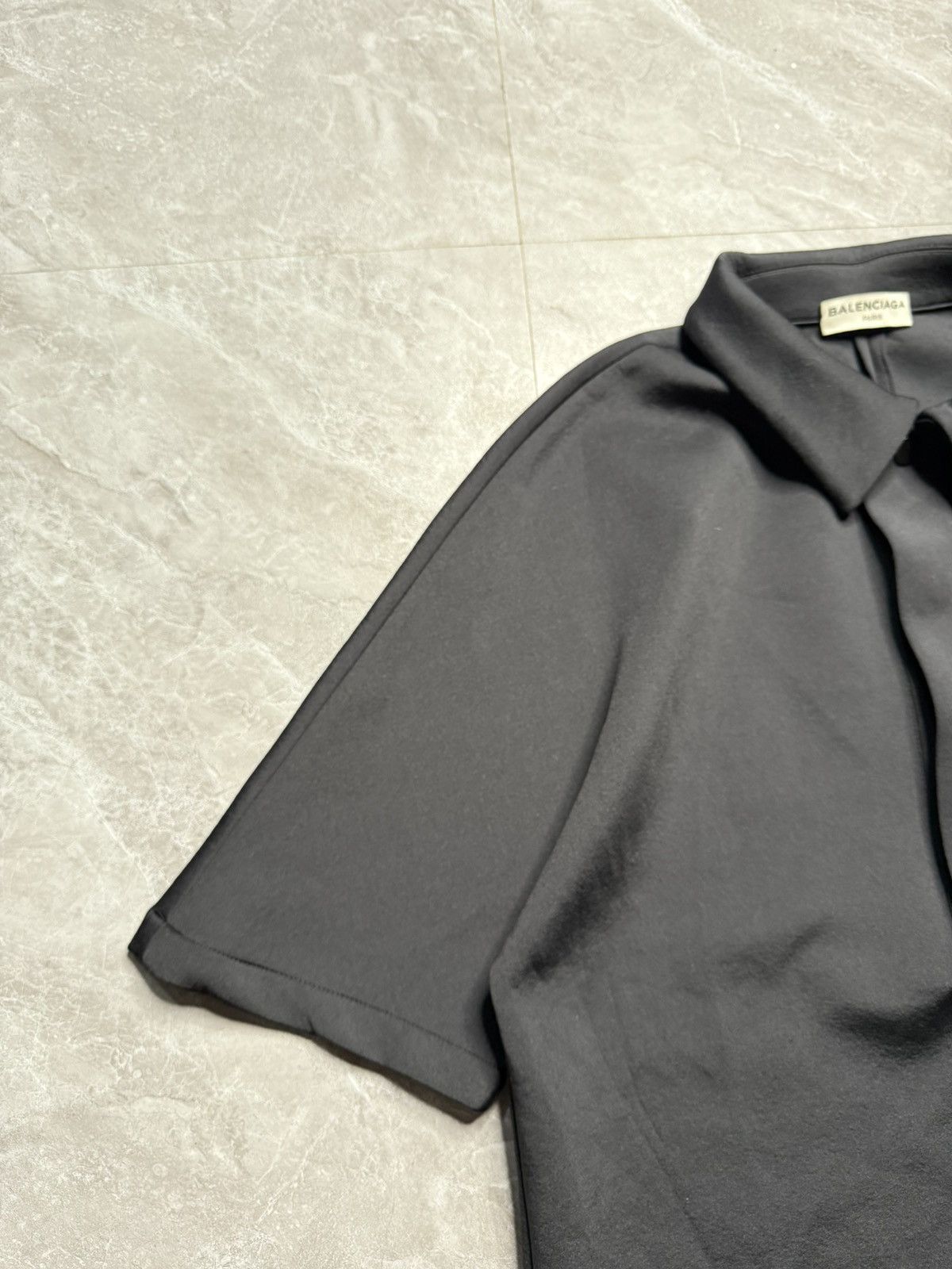 Balenciaga Balenciaga A/W 15 Fake Pocket Neoprene Polo Size US XS / EU 42 / 0 - 3 Thumbnail