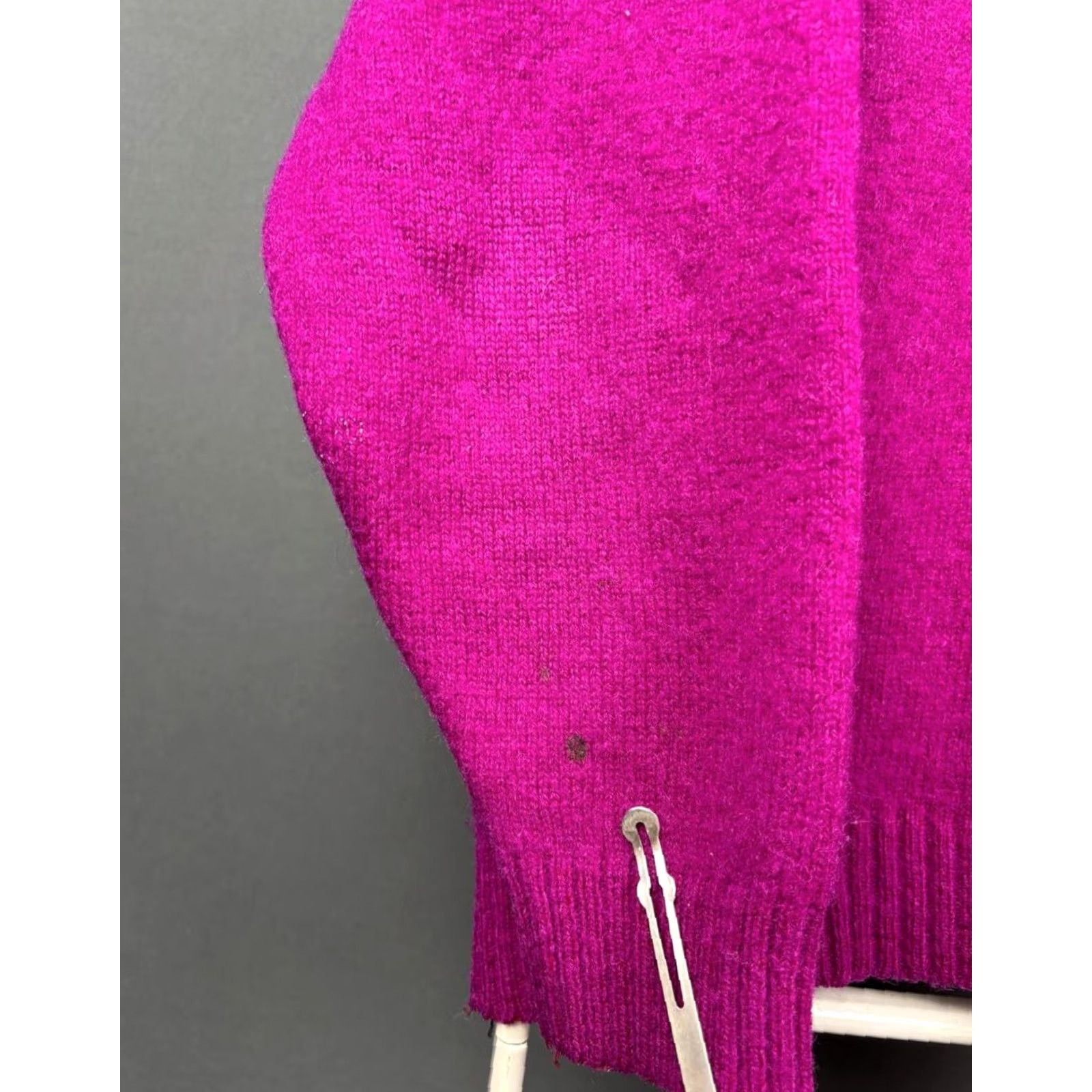 Lacoste Lacoste Knit Sweater Wool Purple Vintage 6 Heavyweight Crew Neck Pullover Mens 90s London Cotton Wool Knit Size US S / EU 44-46 / 1 - 7 Thumbnail