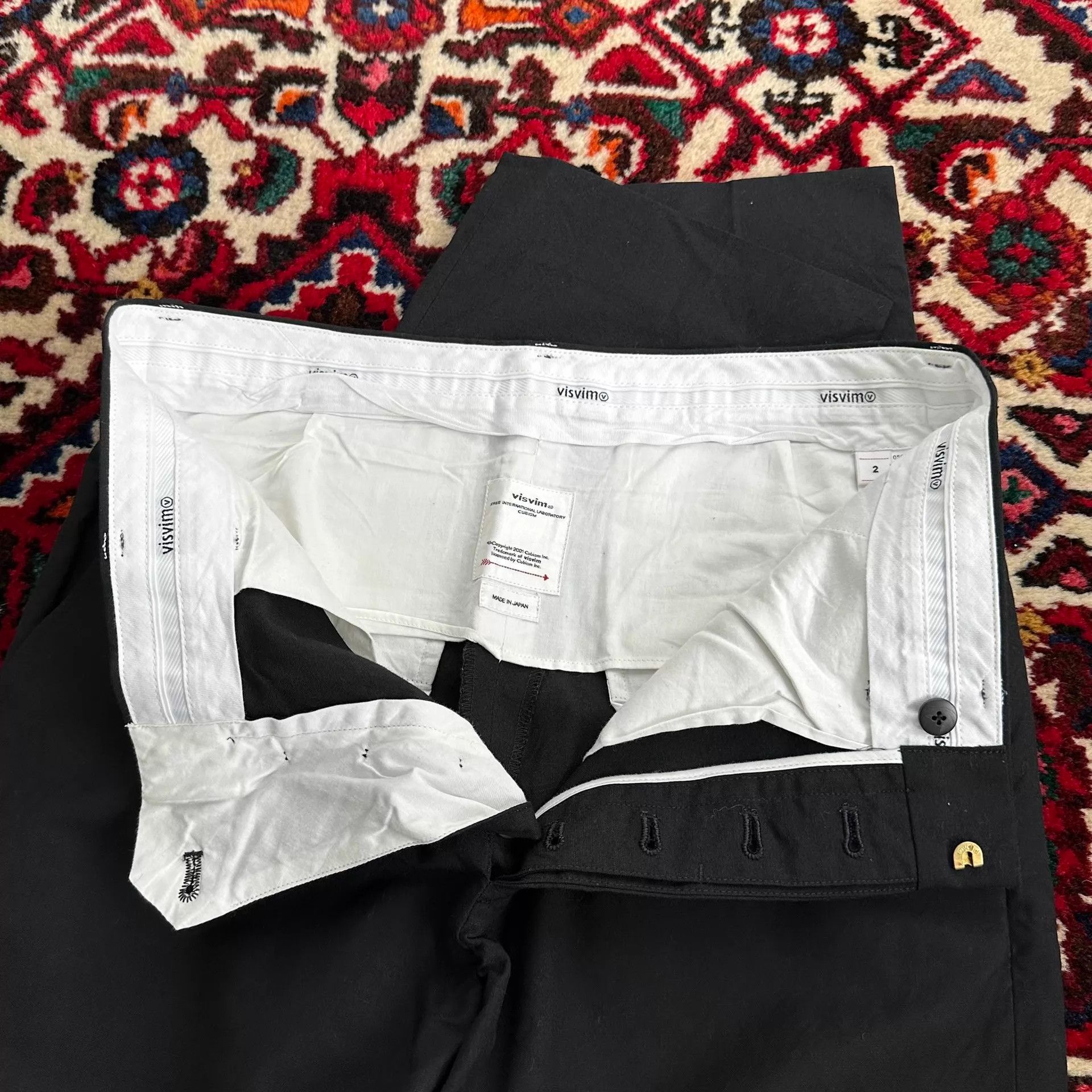 Visvim VISVIM 22SS STETSON SLACKS Size 2 9.8/10 Size US 32 / EU 48 - 6 Thumbnail