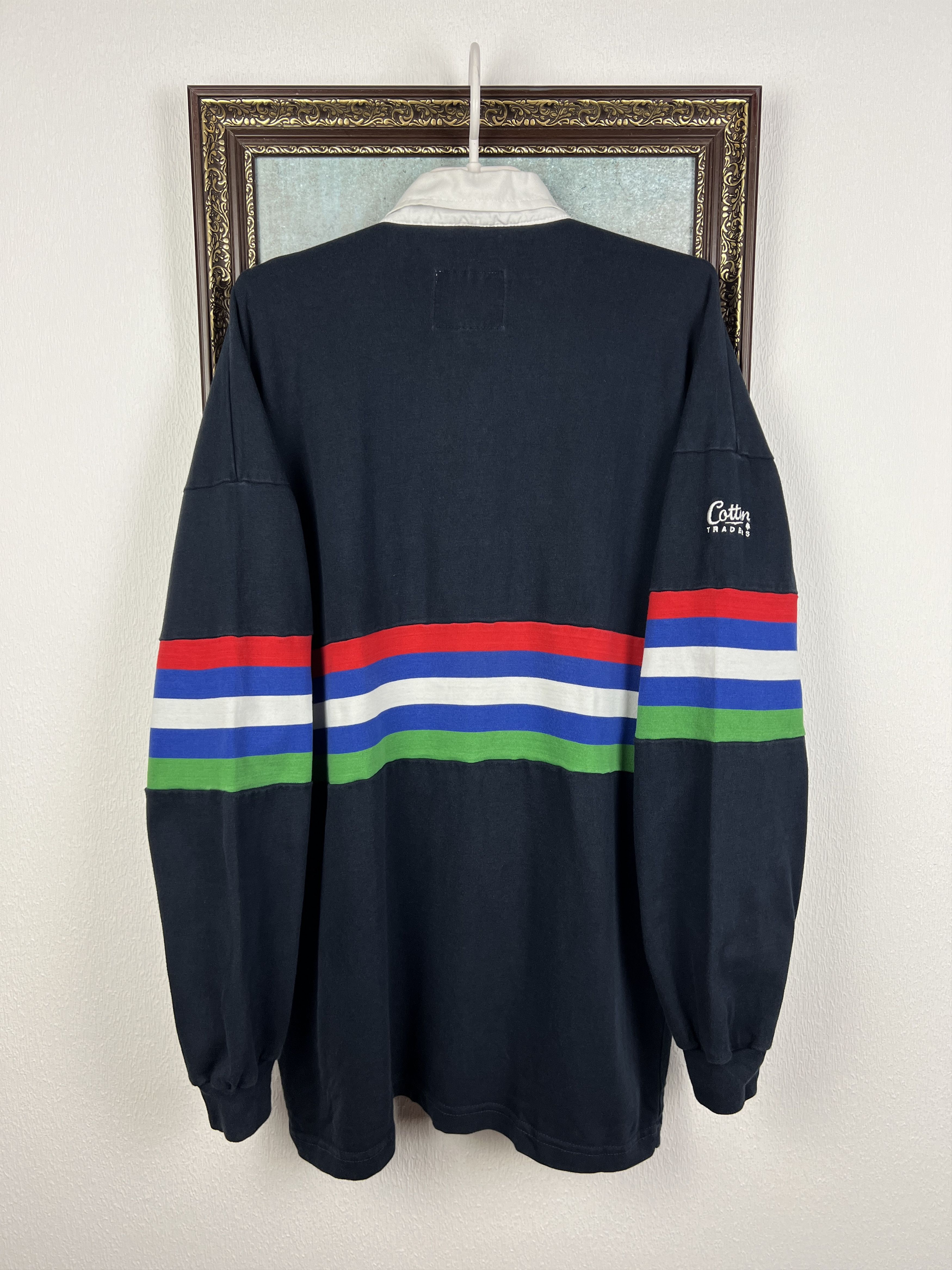 Cotton Traders Vintage 6 Six Nations Rugby Union Long Sleeve Jersey Trikot Size US XXL / EU 58 / 5 - 8 Thumbnail