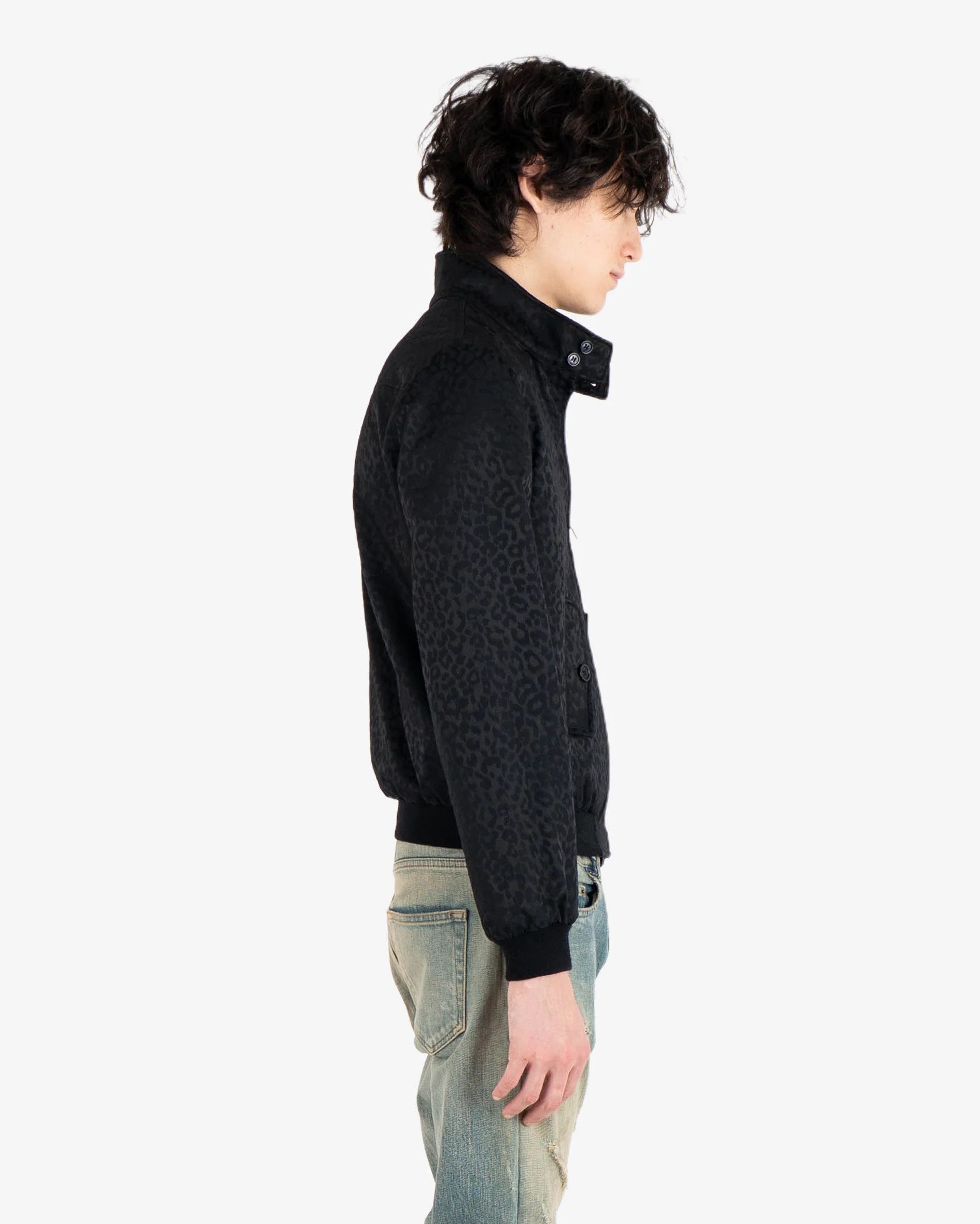 Saint Laurent Paris Black Babycat Button Jacket (FW14) Size US S / EU 44-46 / 1 - 5 Thumbnail