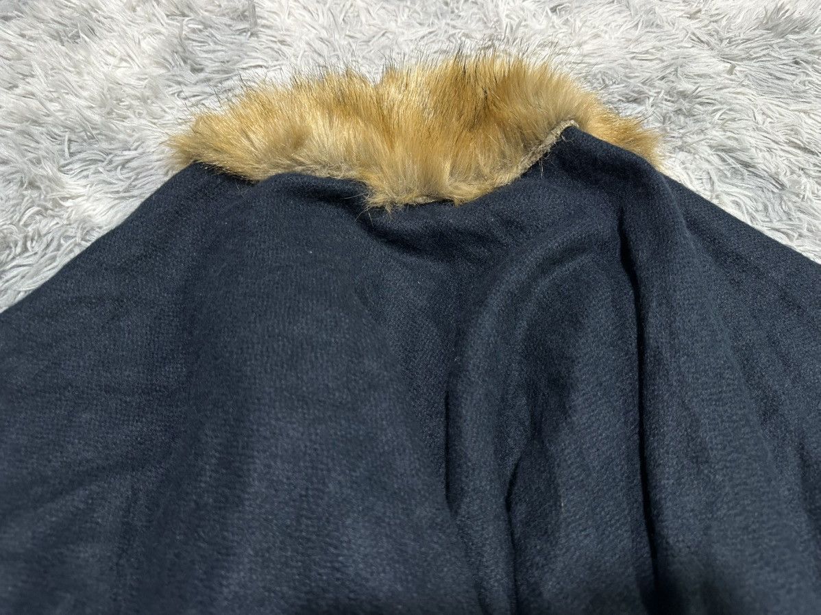 If Six Was Nine 🔥Sick Y2K Japanese Fur Stole Capes Scarf Vkei Punk Size US XL / EU 56 / 4 - 6 Thumbnail
