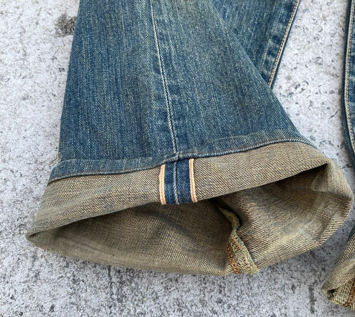 Edwin Vintage Edwin 505 Selvegde Redline Distressed Denim Size US 34 / EU 50 - 14 Thumbnail