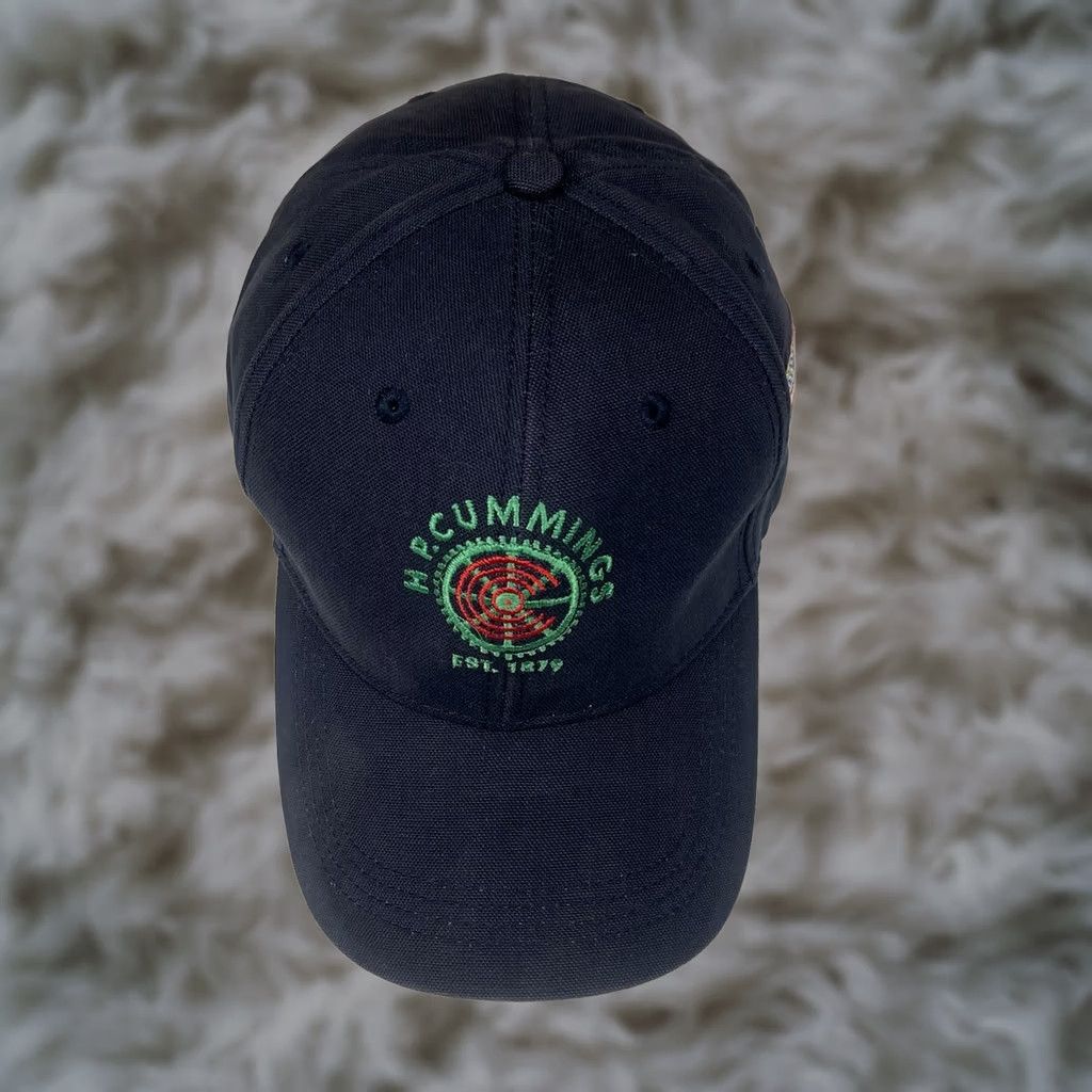 Vintage Daystone HP Cummings American Flag Adult Adjustable Baseball Hat Cap Blue - Men - Baseball Cap - Adjustable - Embroidered - Solid - Daystone Size ONE SIZE - 1 Thumbnail