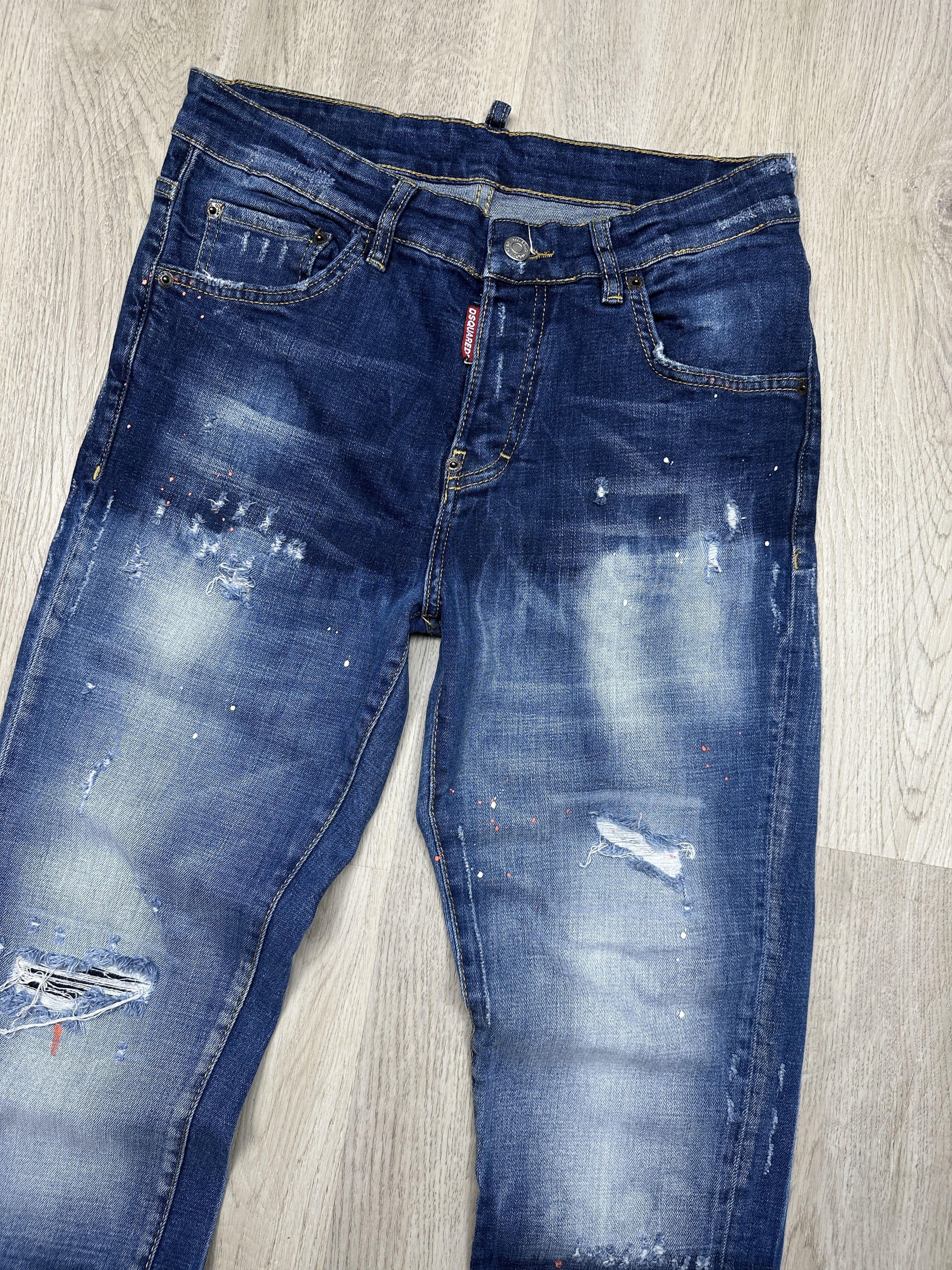 Dsquared2 Dsquared 2 Distressed Denim Pants Jeans Size US 28 / EU 44 - 2 Thumbnail