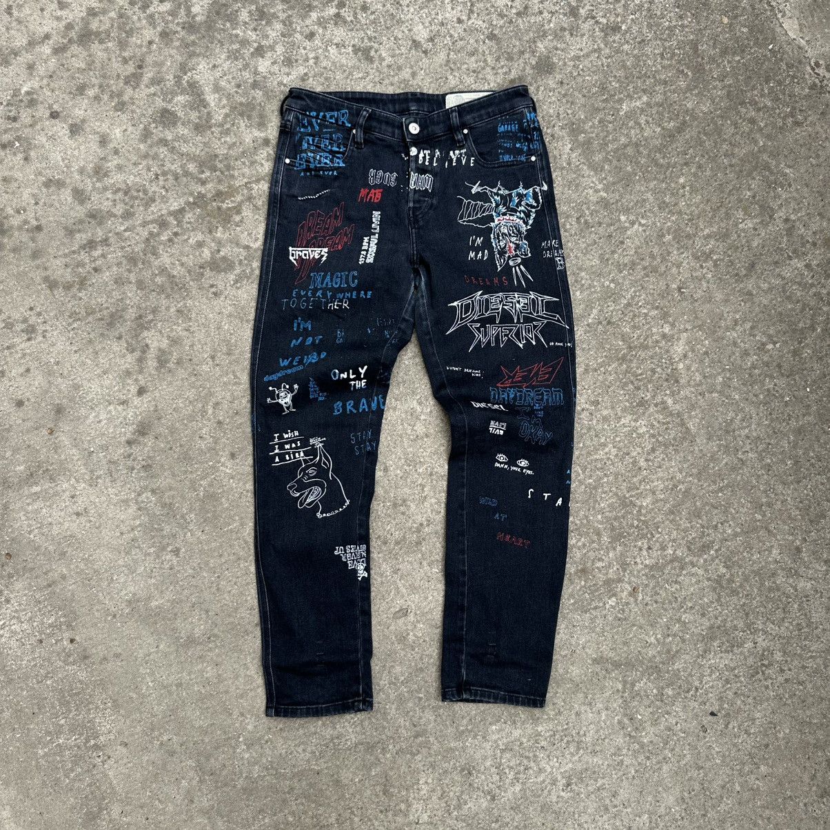 Diesel Vintage Diesel Babbila Jeasn W28xL32 Slim Skinny Regular Size US 28 / EU 44 - 1 Thumbnail