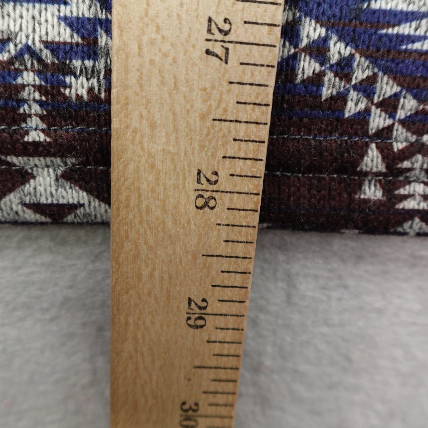Ariat Ariat Sweater Shirt Mens XL Pullover Fleece Aztec Western Geometric Mock Neck Brown Blue Gray Southwestern Logo Size US XL / EU 56 / 4 - 6 Thumbnail