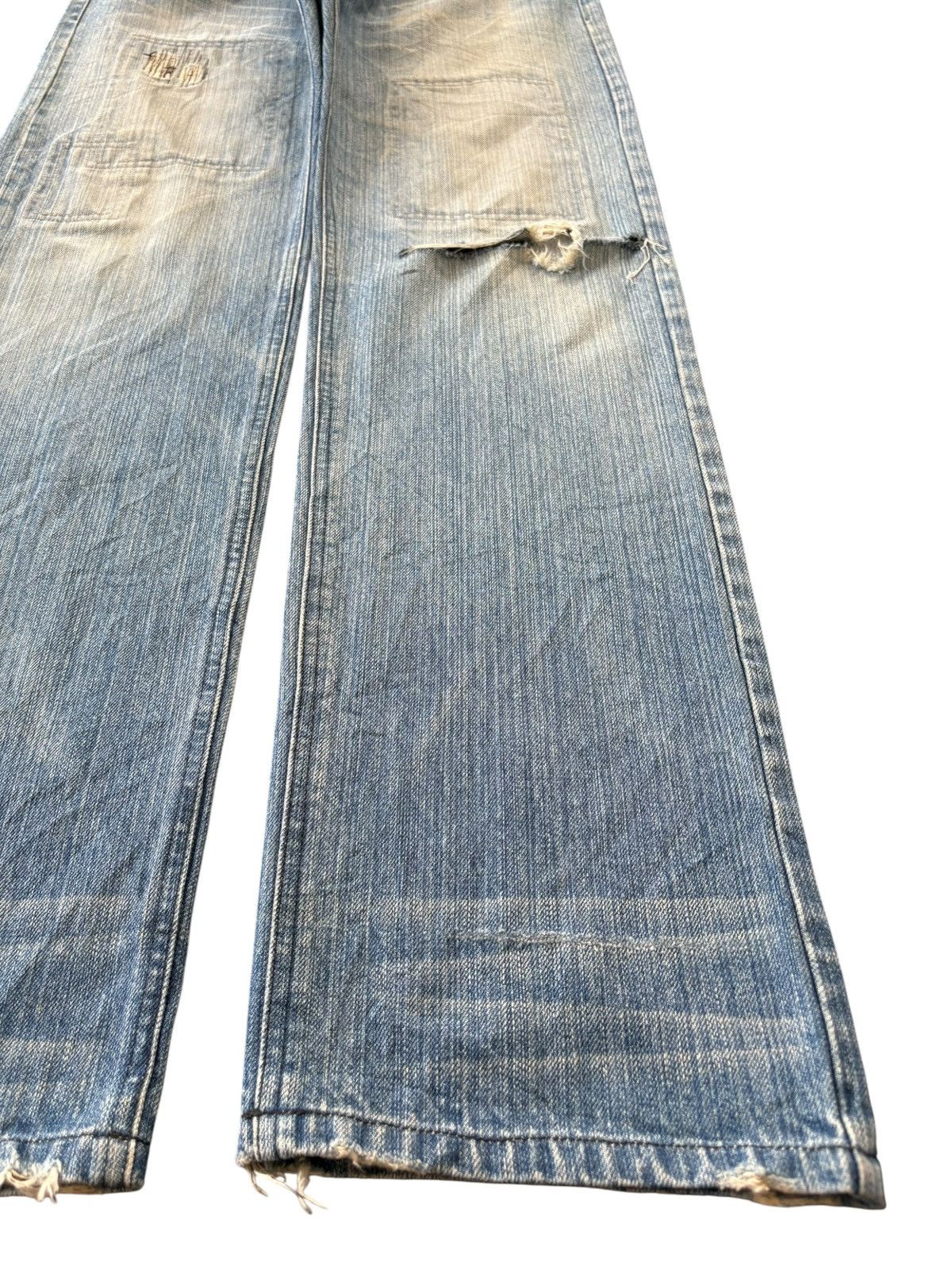 If Six Was Nine Japanese Rupert The Difference Patched Distress Baggy Jeans Size US 34 / EU 50 - 5 Thumbnail