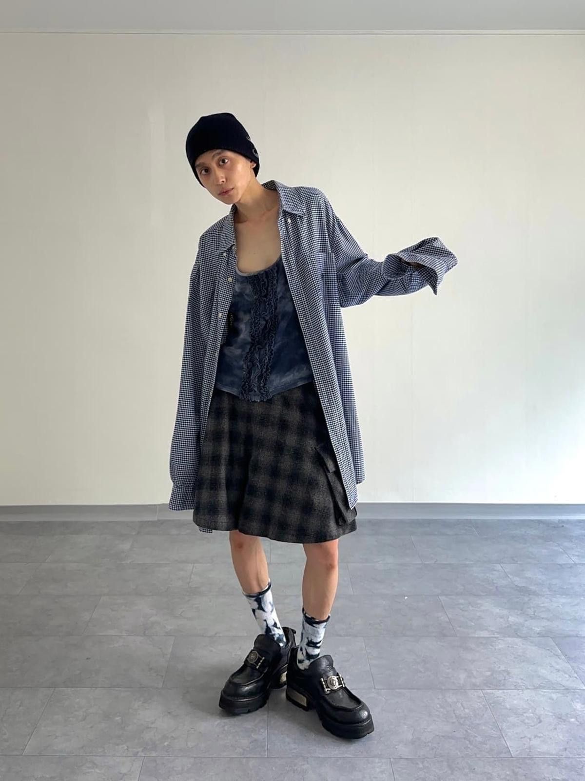 Zucca Zucca Wide Plaid Check Cargo Shorts Japan Sz M Size 28" / US 6 / IT 42 - 4 Thumbnail