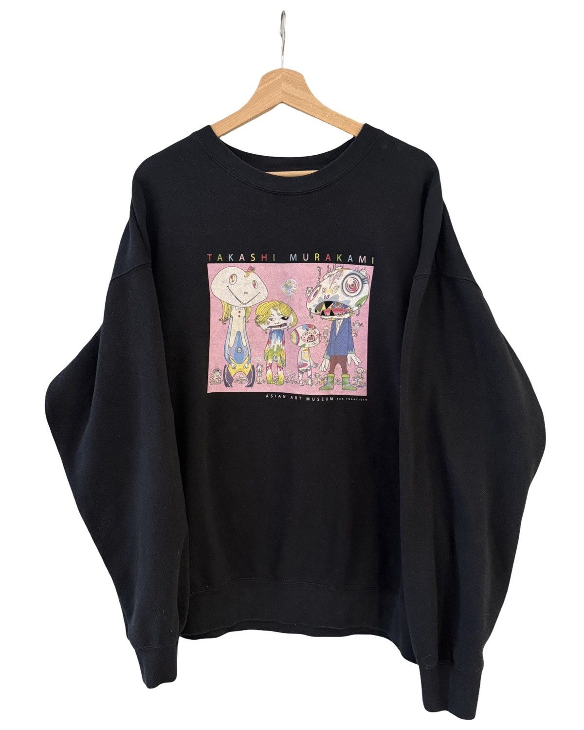 Takashi Murakami Vintage Takashi Murakami Asian Art Museum Crewneck Size US XL / EU 56 / 4 - 1 Thumbnail