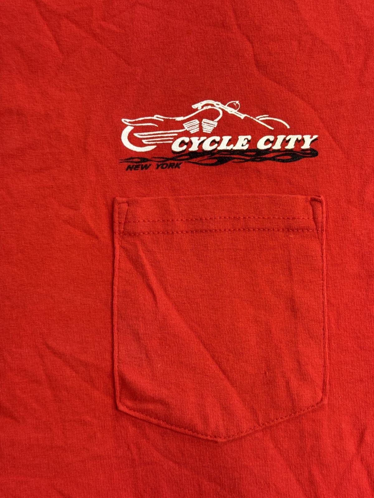 Gildan Motor Cycle City T-shirt NYC Skyline Bigdog Motorcyles -2XL Size US XXL / EU 58 / 5 - 5 Thumbnail