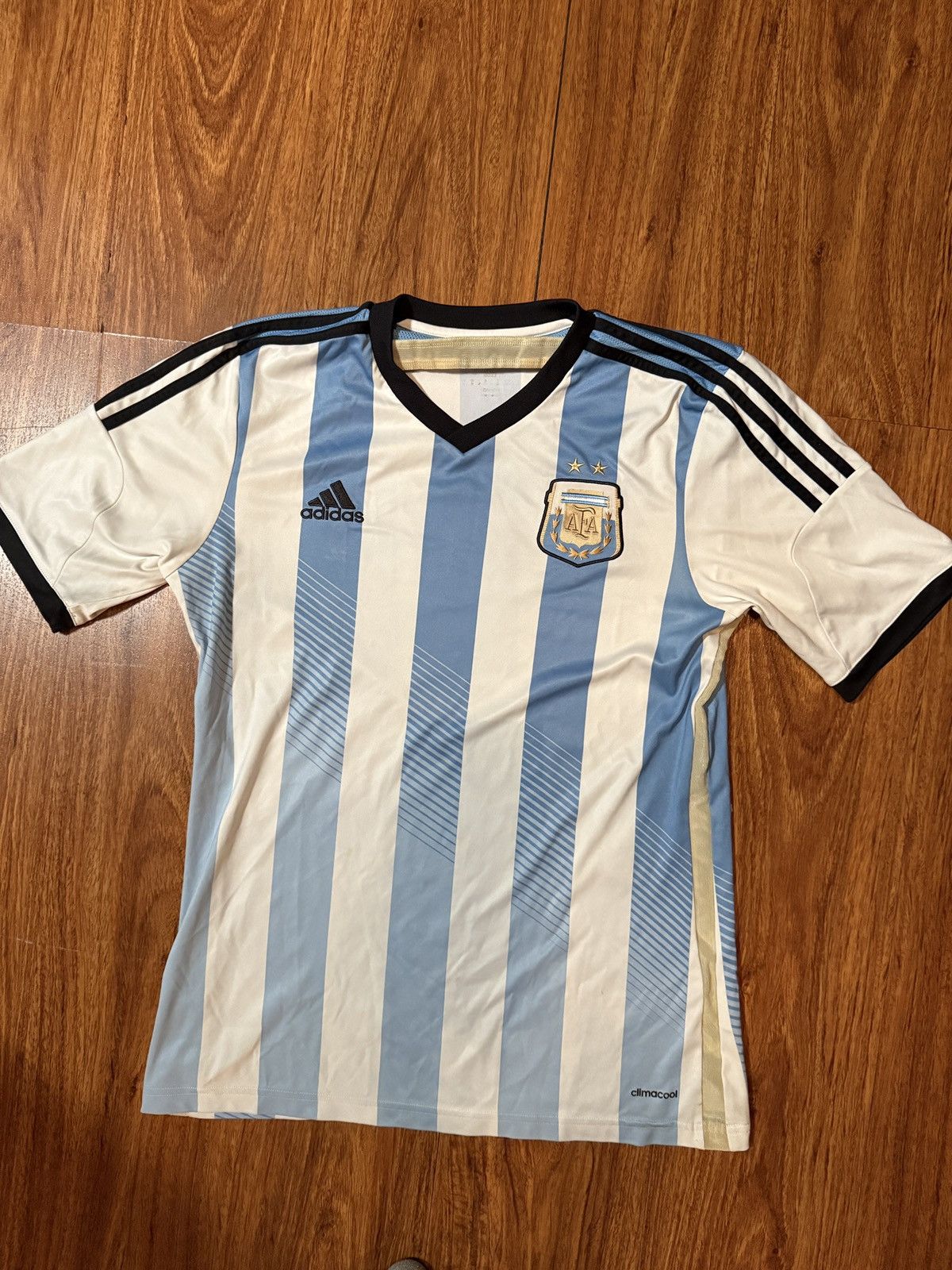 Adidas Vintage adidas Argentina World Cup Men's Jersey, M Size US M / EU 48-50 / 2 - 1 Thumbnail