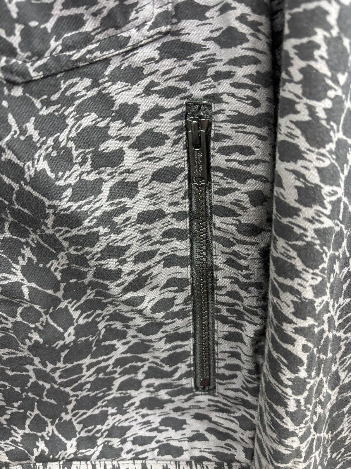 Undercover 4-Undercover Cream Soda Leopard Print Trucker Jacket Size US L / EU 52-54 / 3 - 4 Thumbnail