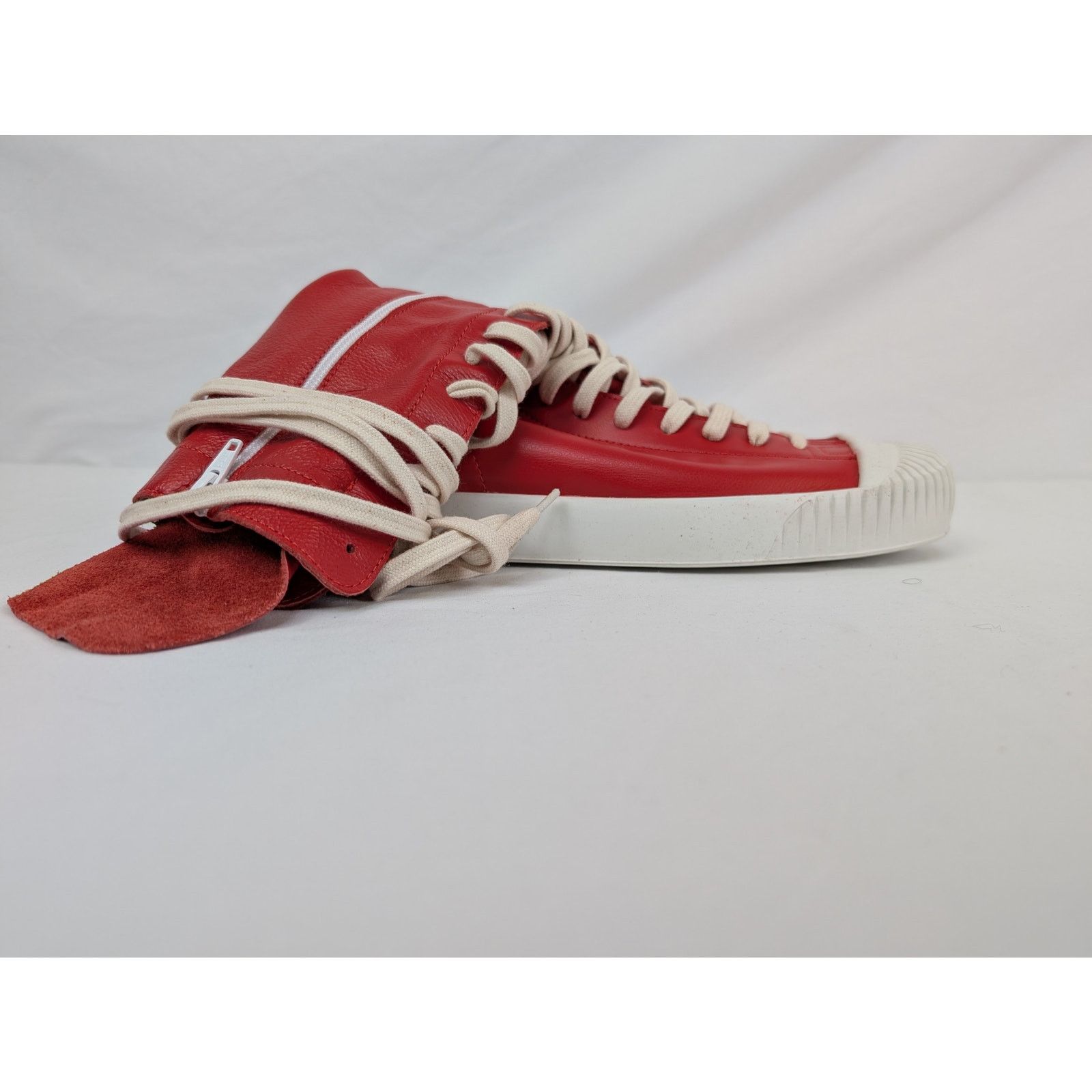 Vivienne Westwood o1rshd1 Lena Leather Boxing Boot in Red Size US 10 / EU 43 - 3 Thumbnail