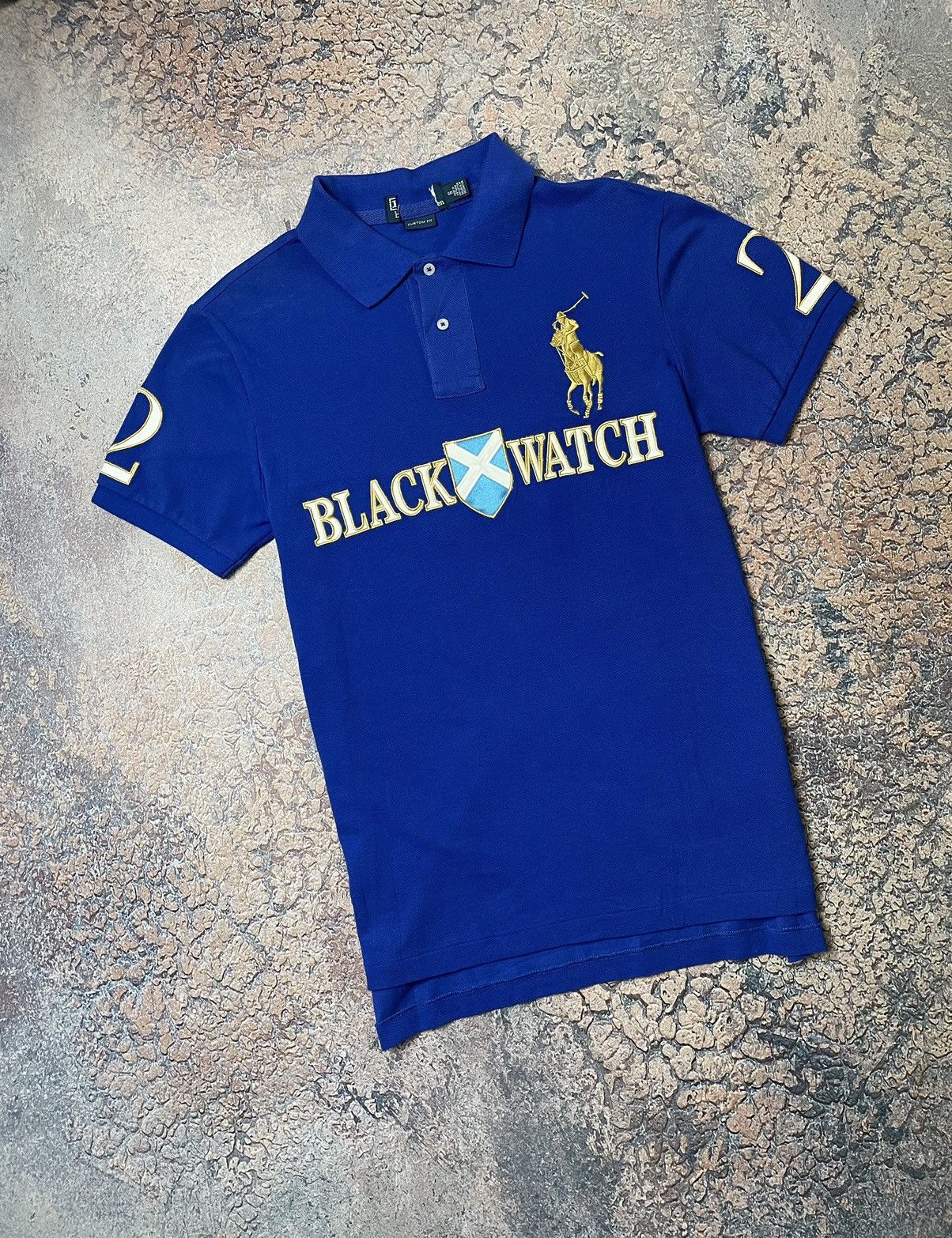 Blackwatch Polo Team Shirt Blackwatch Polo Team Shirt Vintage Polo 