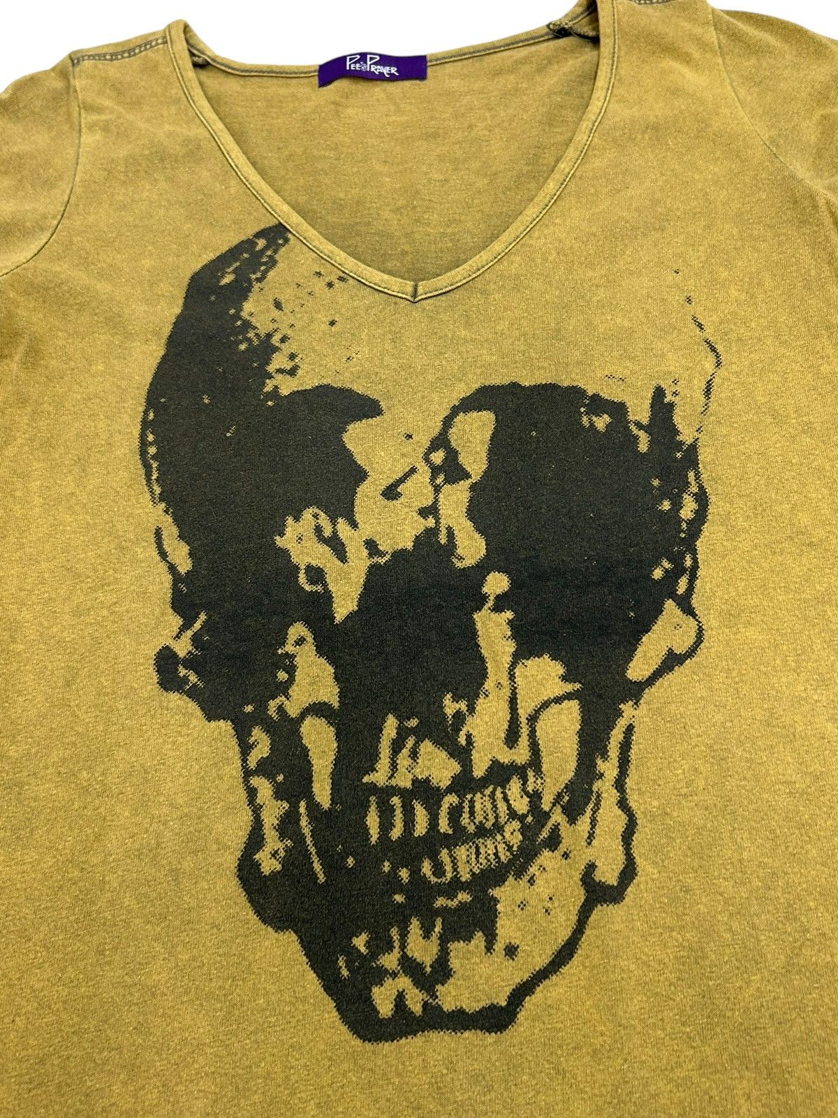 Le Grande Bleu (L.G.B.) Pee’sPrayer With Lovers in Skull Vintage Art Illustration Size S / US 4 / IT 40 - 4 Thumbnail