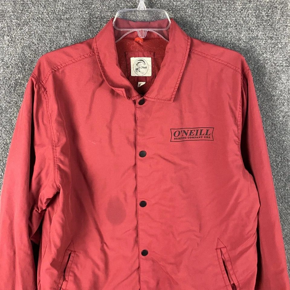 O'Neill O'Neill Windbreaker Jacket Men's Large Snap 100% Nylon L Size US L / EU 52-54 / 3 - 2 Thumbnail
