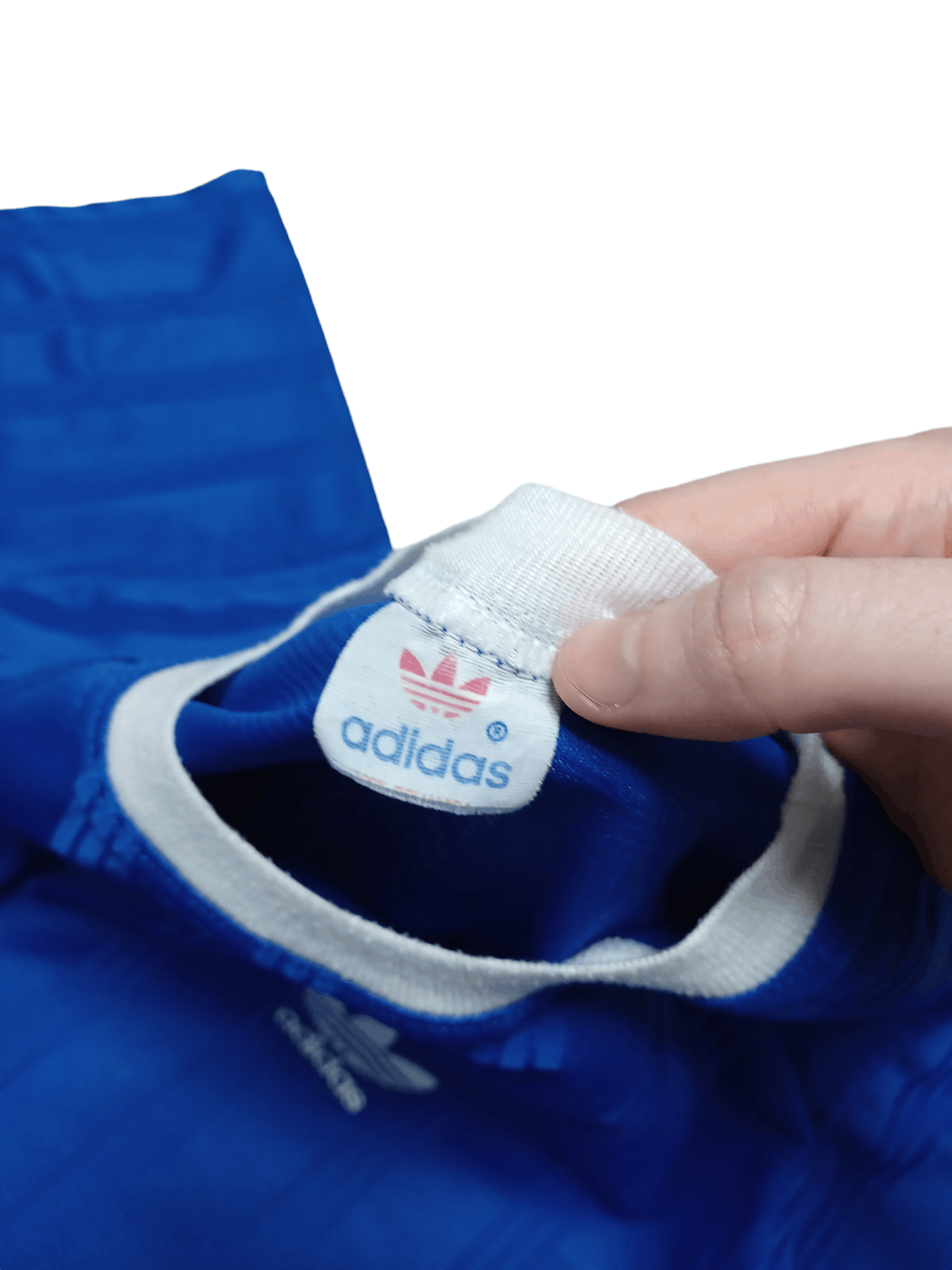 Adidas 70S OR EARLY 80 VERY RARE ADIDAS MADE IN SPAIN SOCCER JERSEY Size US L / EU 52-54 / 3 - 4 Thumbnail