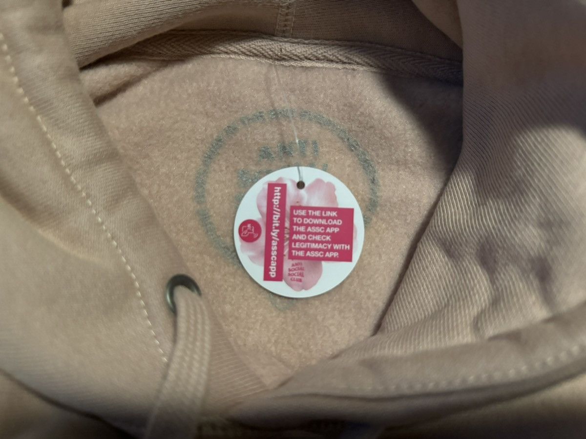Anti Social Social Club Anti Social Social Club Deaf Tone Pink Hoodie Size Large Size US L / EU 52-54 / 3 - 8 Thumbnail