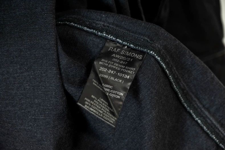 Raf Simons Big Fit Zipped Denim Shirt Size US M / EU 48-50 / 2 - 3 Thumbnail
