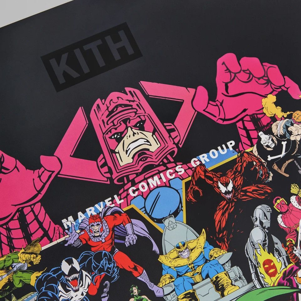 Kith × Marvel Comics Kith Marvel supervillains poster brand new in hand Size ONE SIZE - 2 Thumbnail