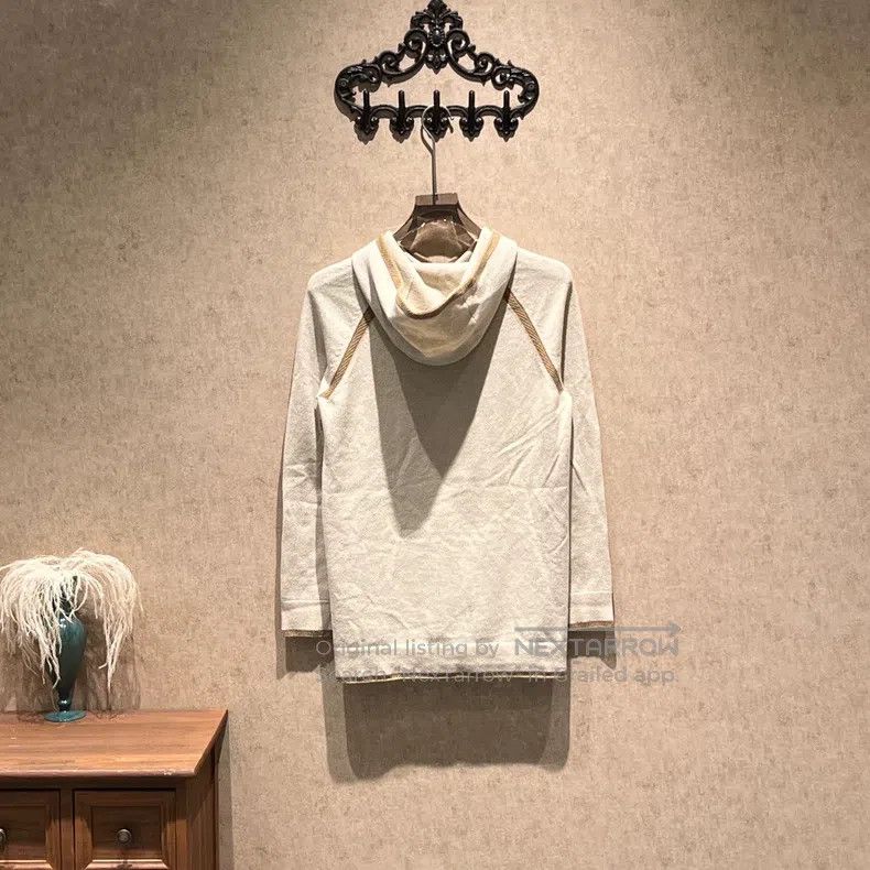 Loro Piana Loro Piana Contrast Color Cashmere Knit Hoodie Size XS / US 0-2 / IT 36-38 - 2 Thumbnail