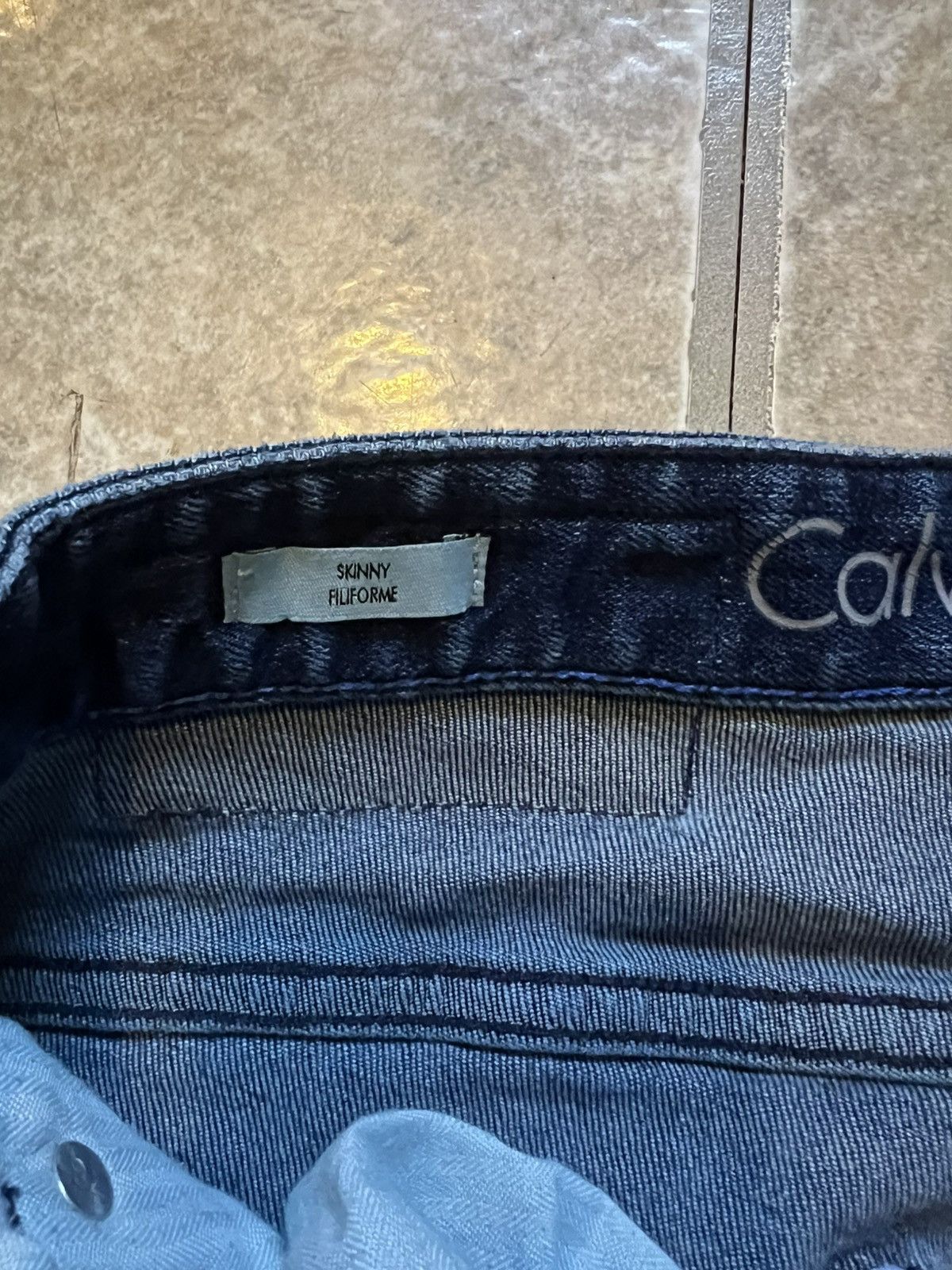 Calvin Klein CALVIN KLIEN SKINNY JEANS Size US 31 - 4 Thumbnail