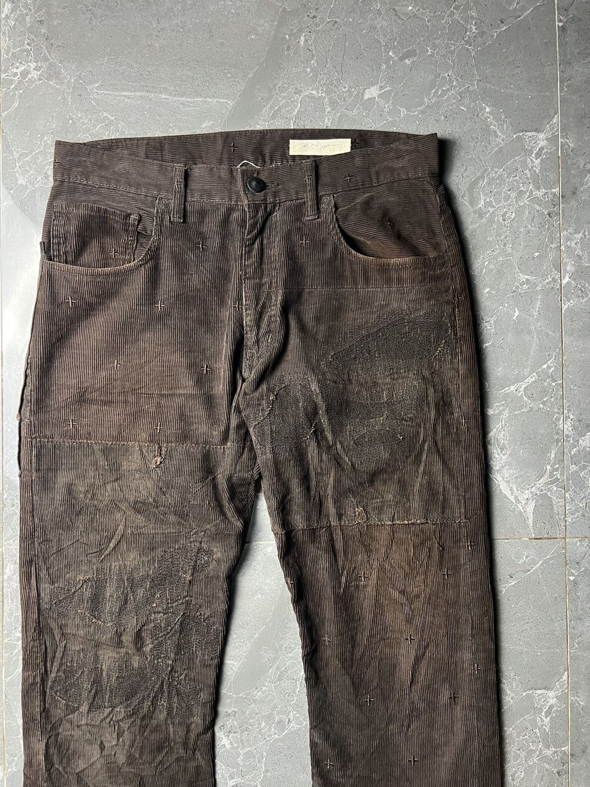 If Six Was Nine Rebirth To Tabura Rasa Boro Leather Pocket Pants Size US 31 - 5 Thumbnail